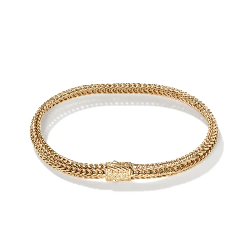 Icon Chevron Bracelet, Gold, 6MM|BUGG900360 sold by John Hardy