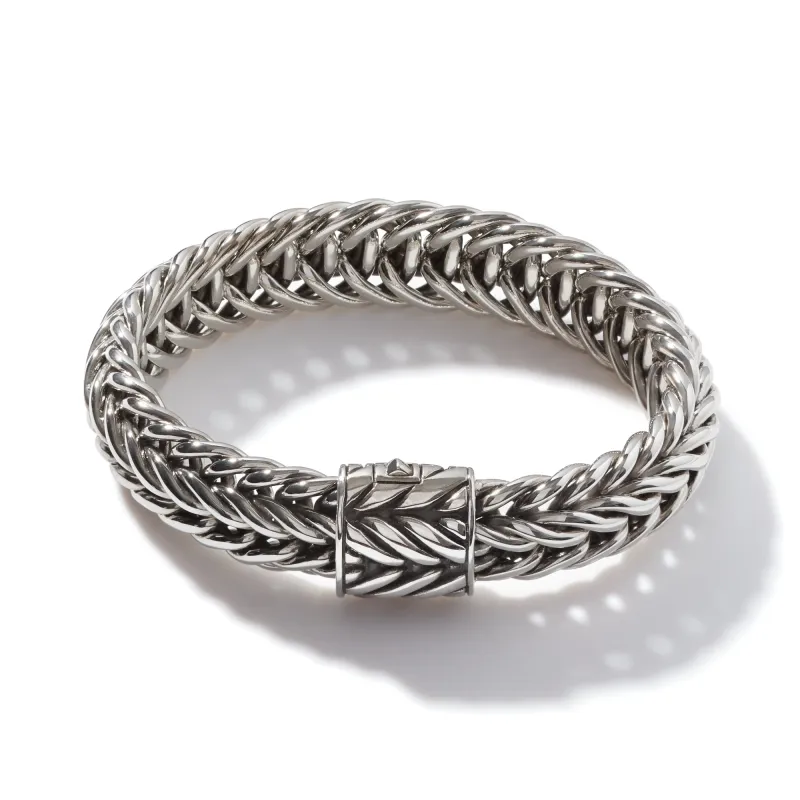 Icon Chevron Bracelet, Sterling Silver, 15MM|BU90644 sold by John Hardy