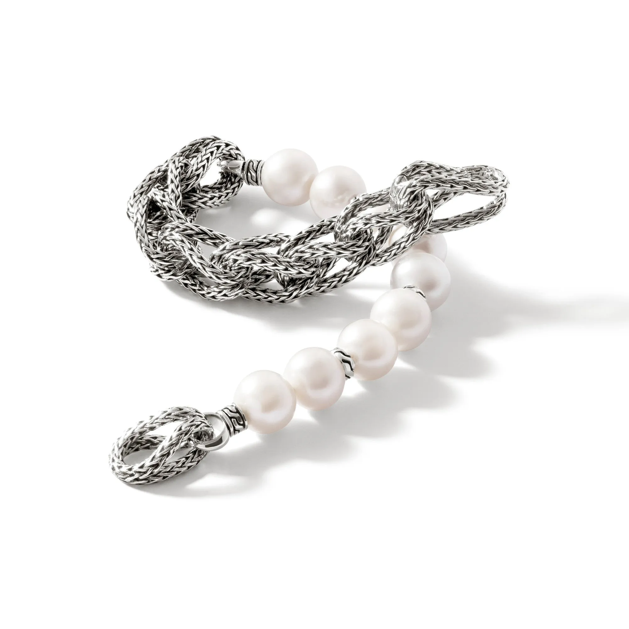 Surf Bracelet, Silver, Pearls, 10.5MM|BU900936 sold by John Hardy product image thumbnail 3