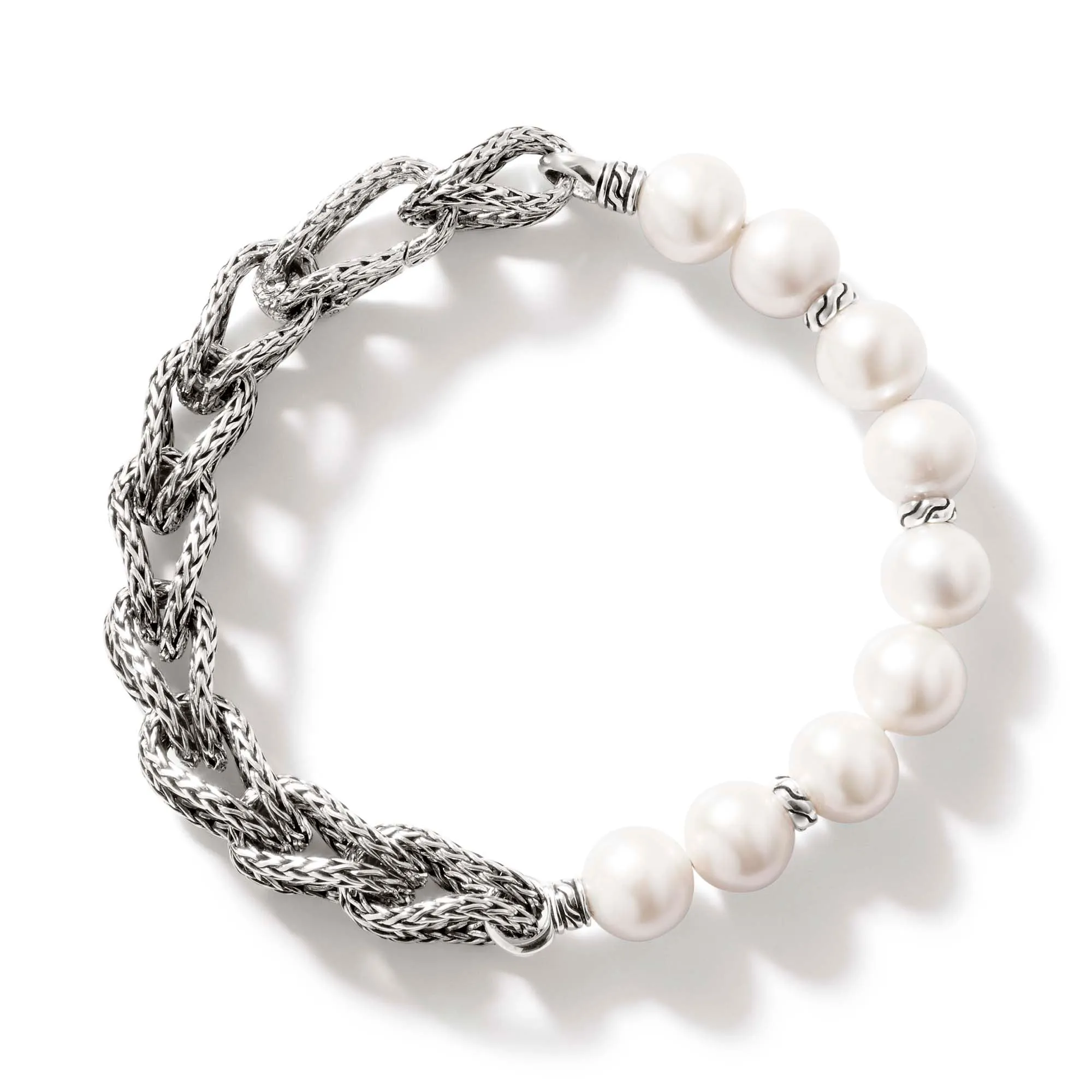 Surf Bracelet, Silver, Pearls, 10.5MM|BU900936 sold by John Hardy product image thumbnail 4