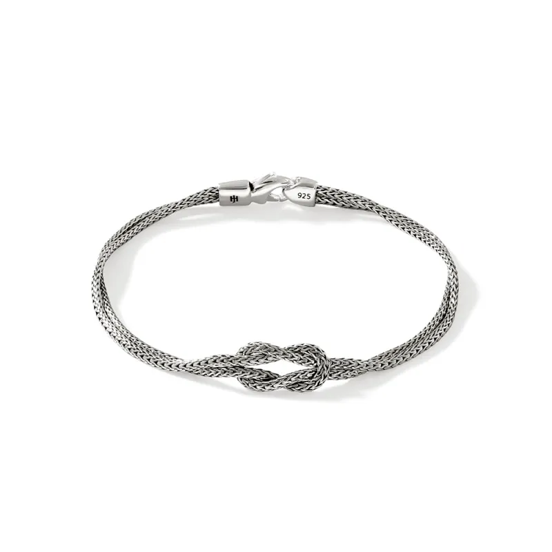 Love Knot Bracelet, Sterling Silver, 3.6MM|BU900776 sold by John Hardy