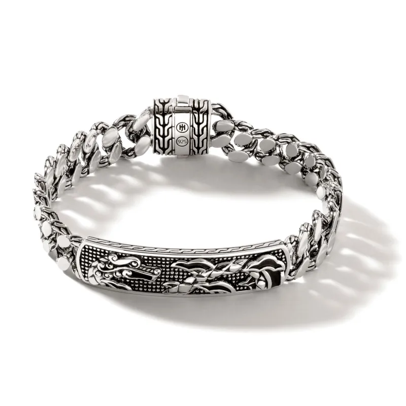 Naga ID Bracelet, Sterling Silver|BU60318 sold by John Hardy