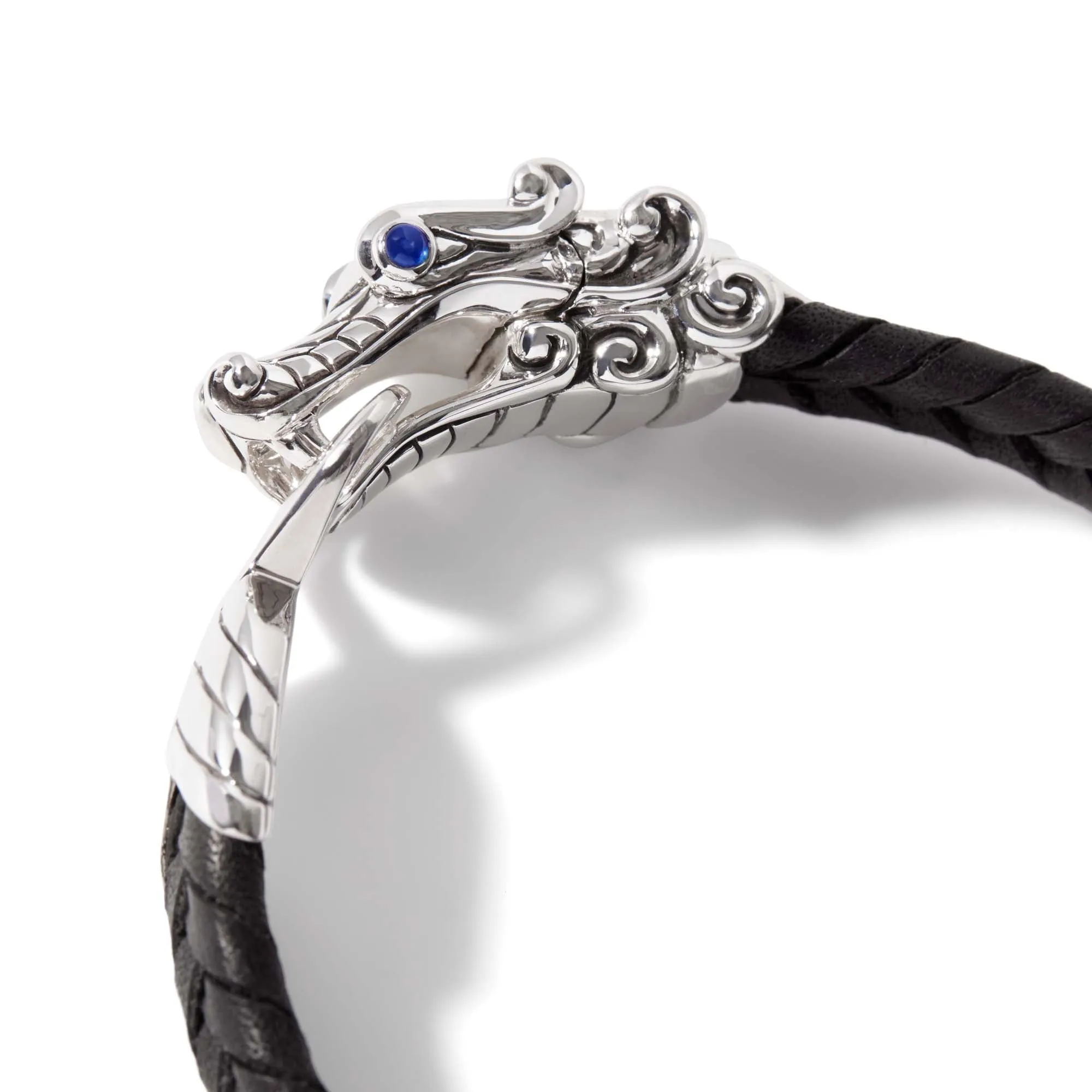 Naga Bracelet, Sterling Silver, Leather|BMS6511522BLBSP sold by John Hardy product image thumbnail 2