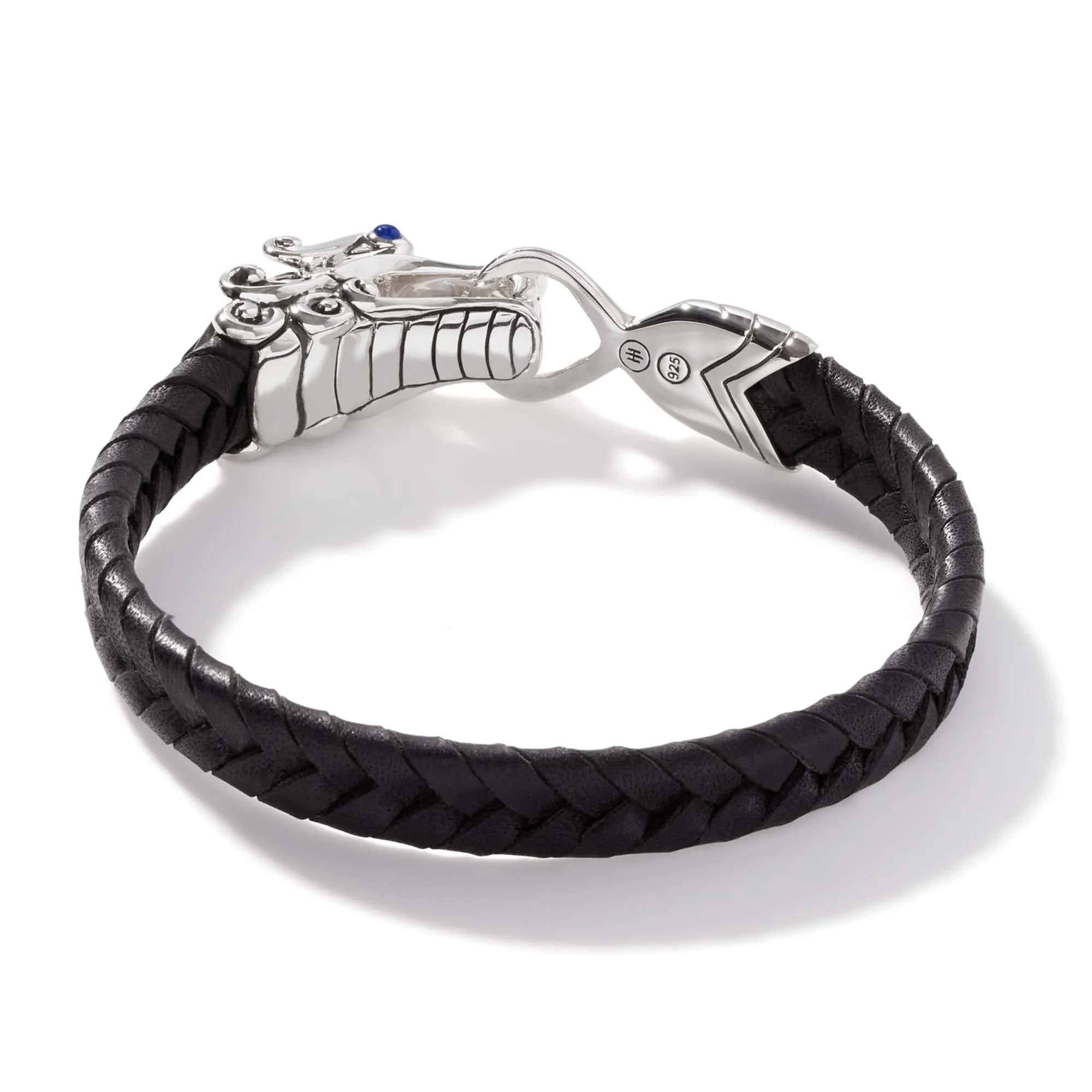 Naga Bracelet, Sterling Silver, Leather|BMS6511522BLBSP sold by John Hardy product image thumbnail 4