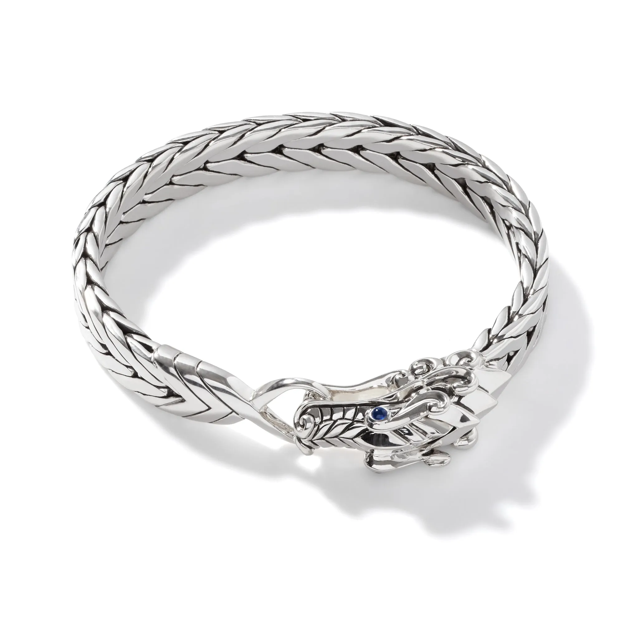 Naga Bracelet, Sterling Silver, 9MM|BMS65115221BSP sold by John Hardy