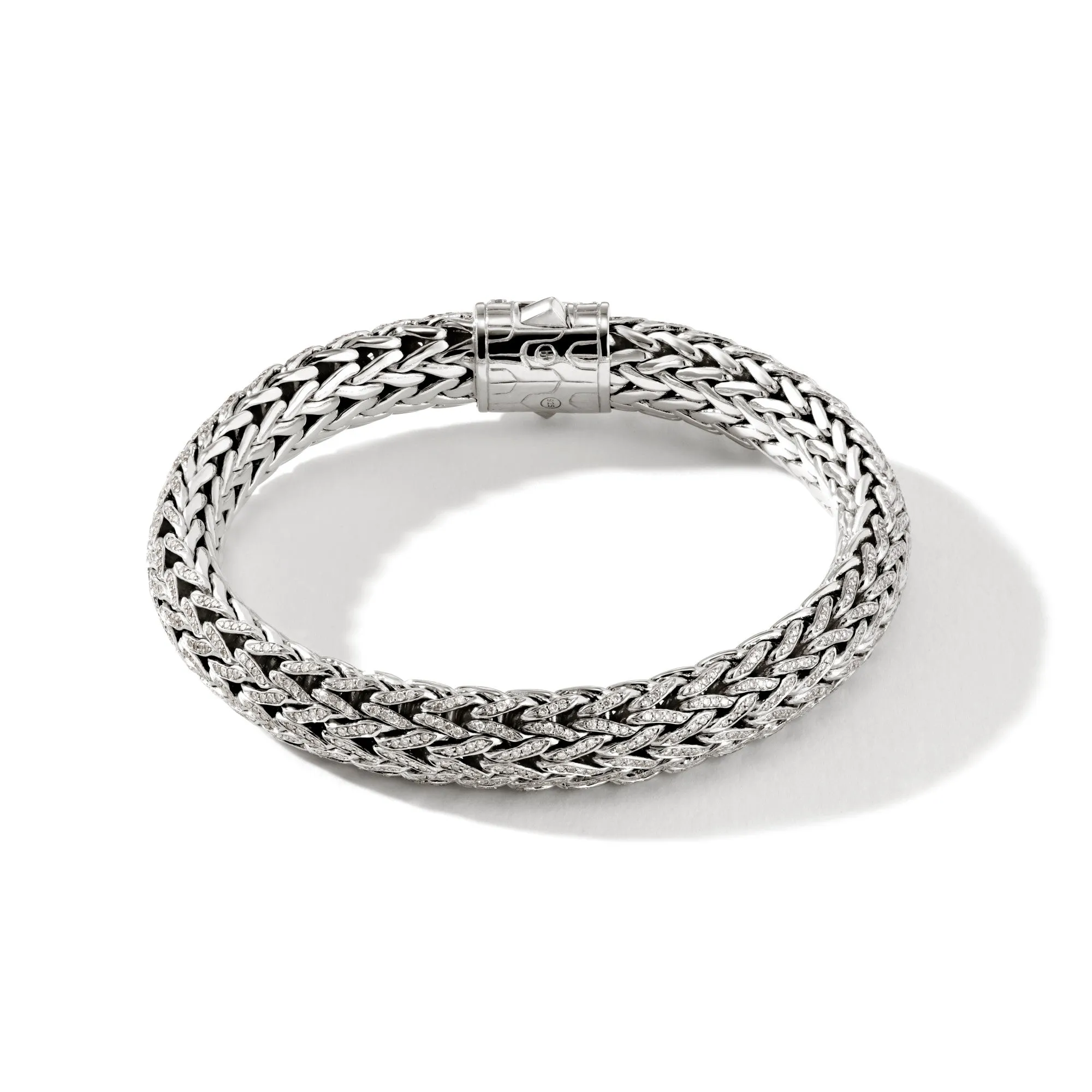 Icon Bracelet, Sterling Silver, Diamonds, 10.5MM|BMP905992DI sold by John Hardy product image thumbnail 5