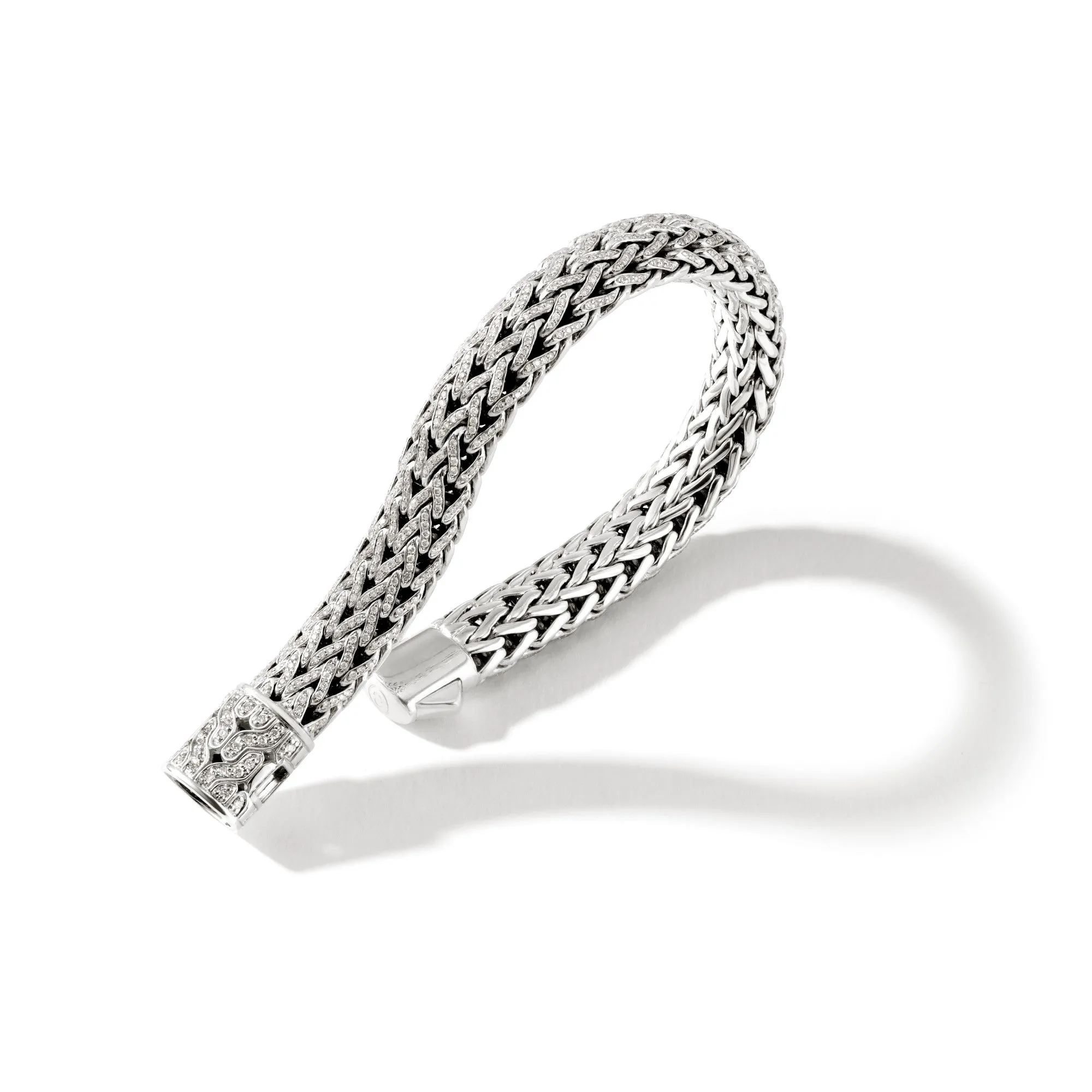 Icon Bracelet, Sterling Silver, Diamonds, 10.5MM|BMP905992DI sold by John Hardy product image thumbnail 3