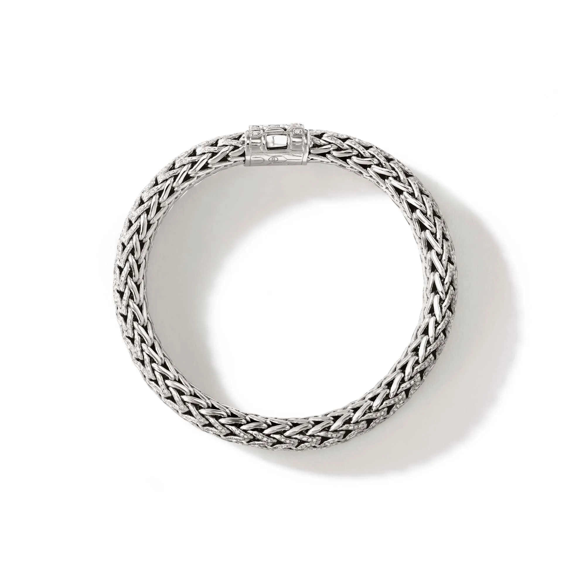 Icon Bracelet, Sterling Silver, Diamonds, 10.5MM|BMP905992DI sold by John Hardy product image thumbnail 4