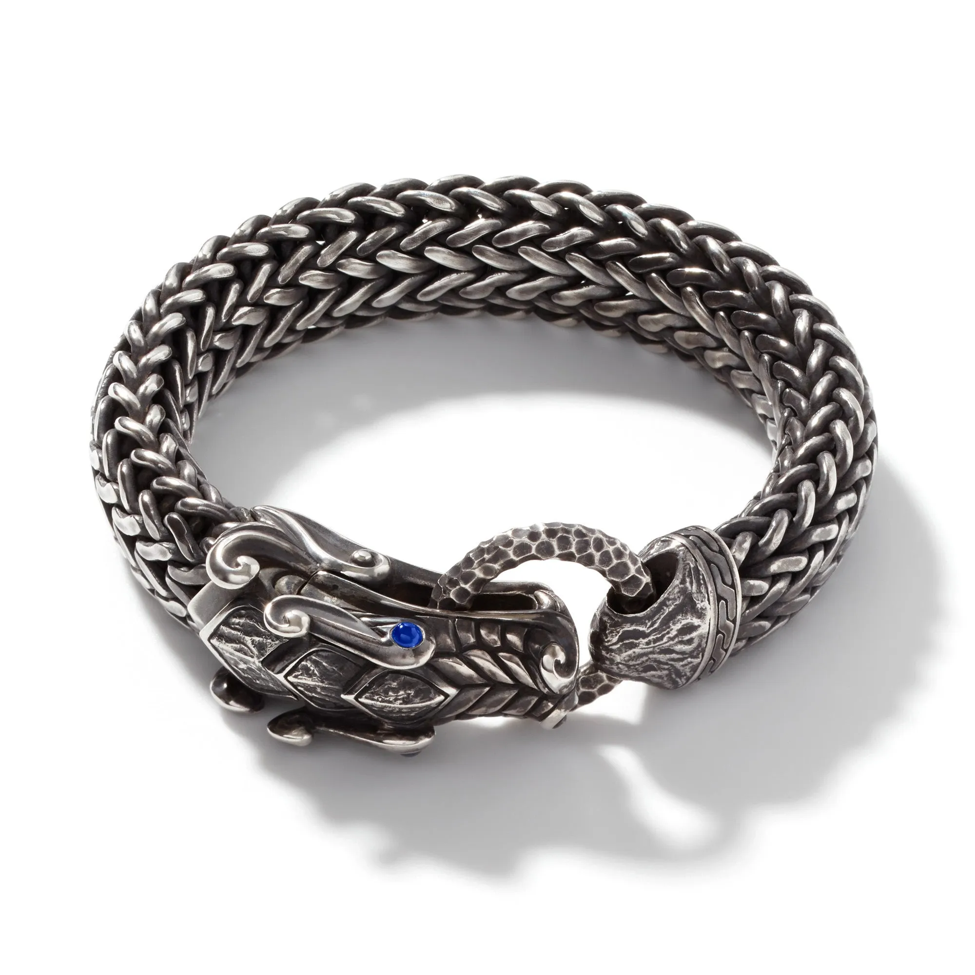 Naga Bracelet, Dark Silver, 15MM|BMS60295BSP sold by John Hardy