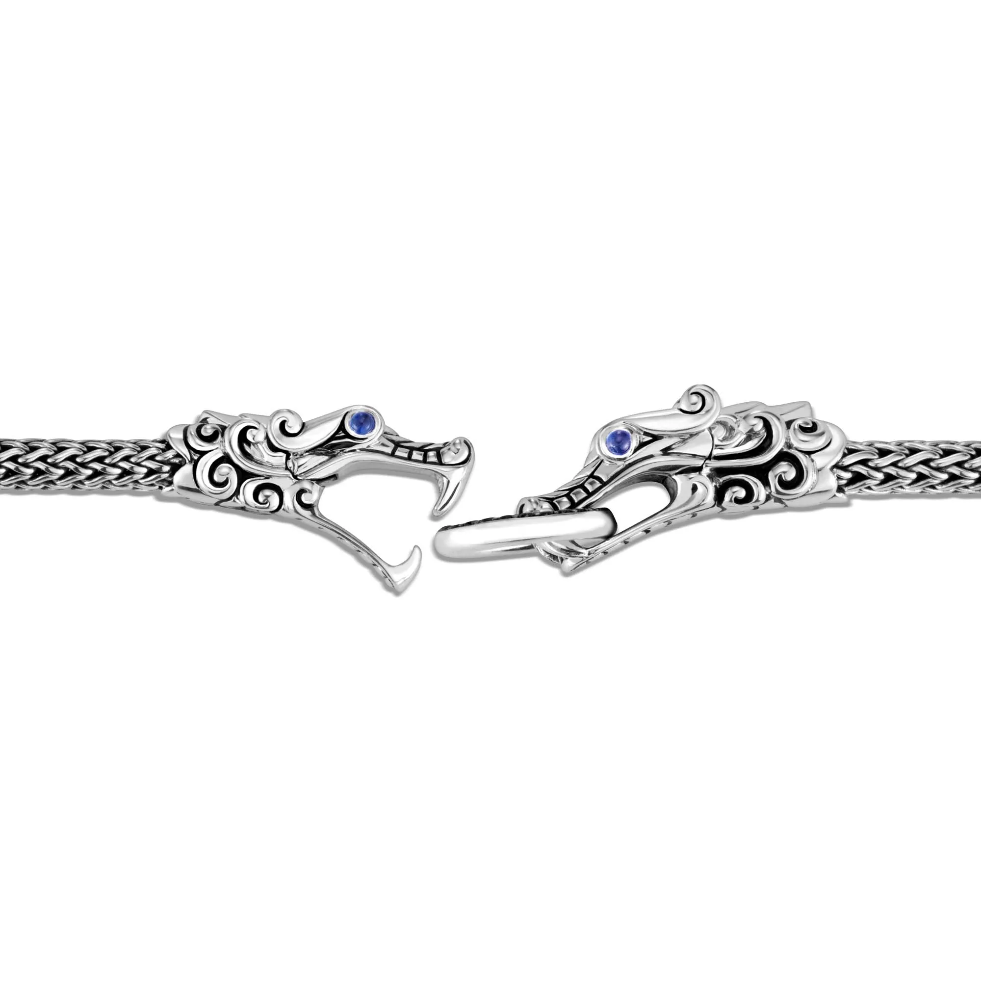 Naga Bracelet, Sterling Silver, Pavé, 5MM|BBS601884BLSBN sold by John Hardy product image thumbnail 4
