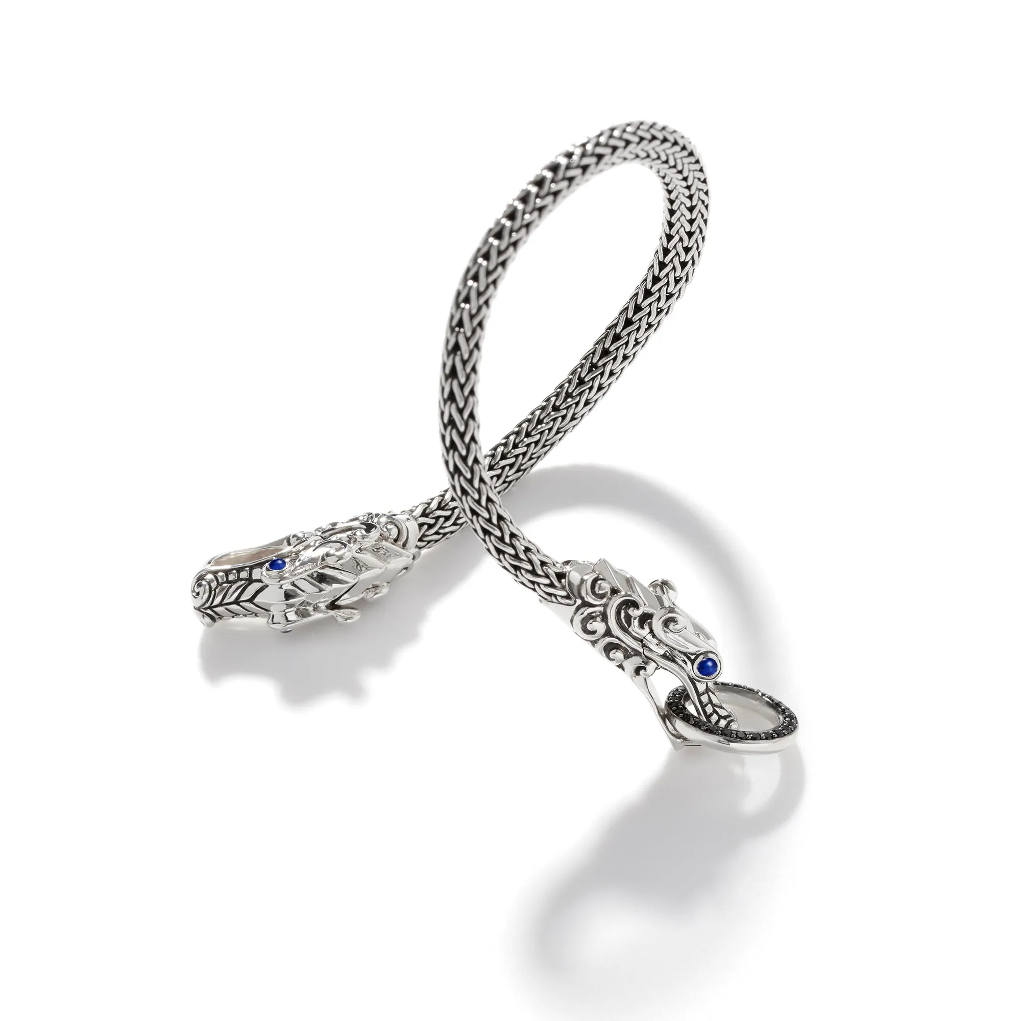 Naga Bracelet, Sterling Silver, Pavé, 5MM|BBS601884BLSBN sold by John Hardy product image thumbnail 3