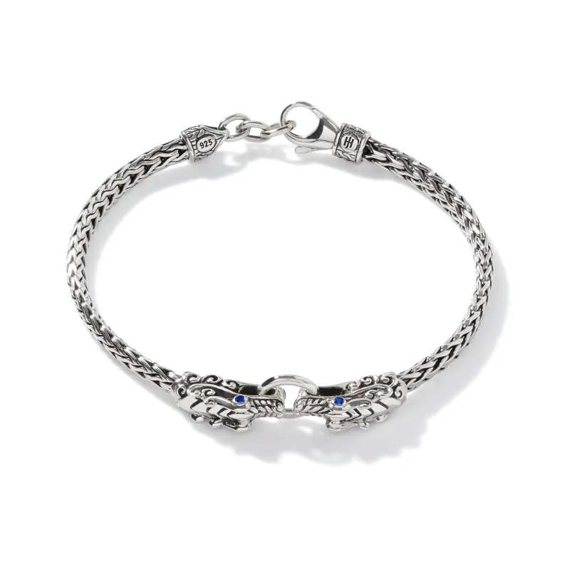 Naga Bracelet, Sterling Silver, 3.5MM|BBS651041BSP sold by John Hardy