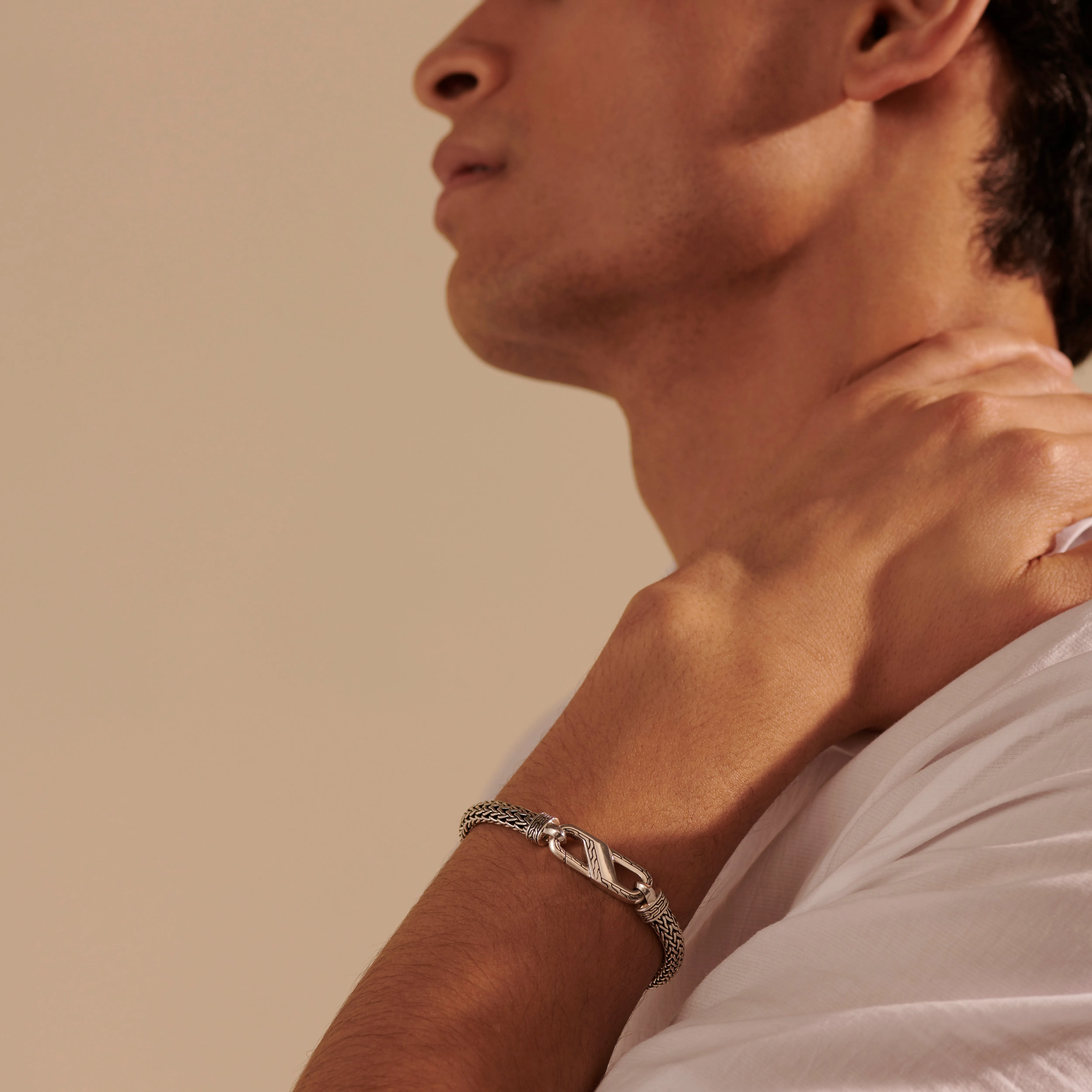 Carabiner Bracelet, Sterling Silver|BM900194 sold by John Hardy product image thumbnail 5