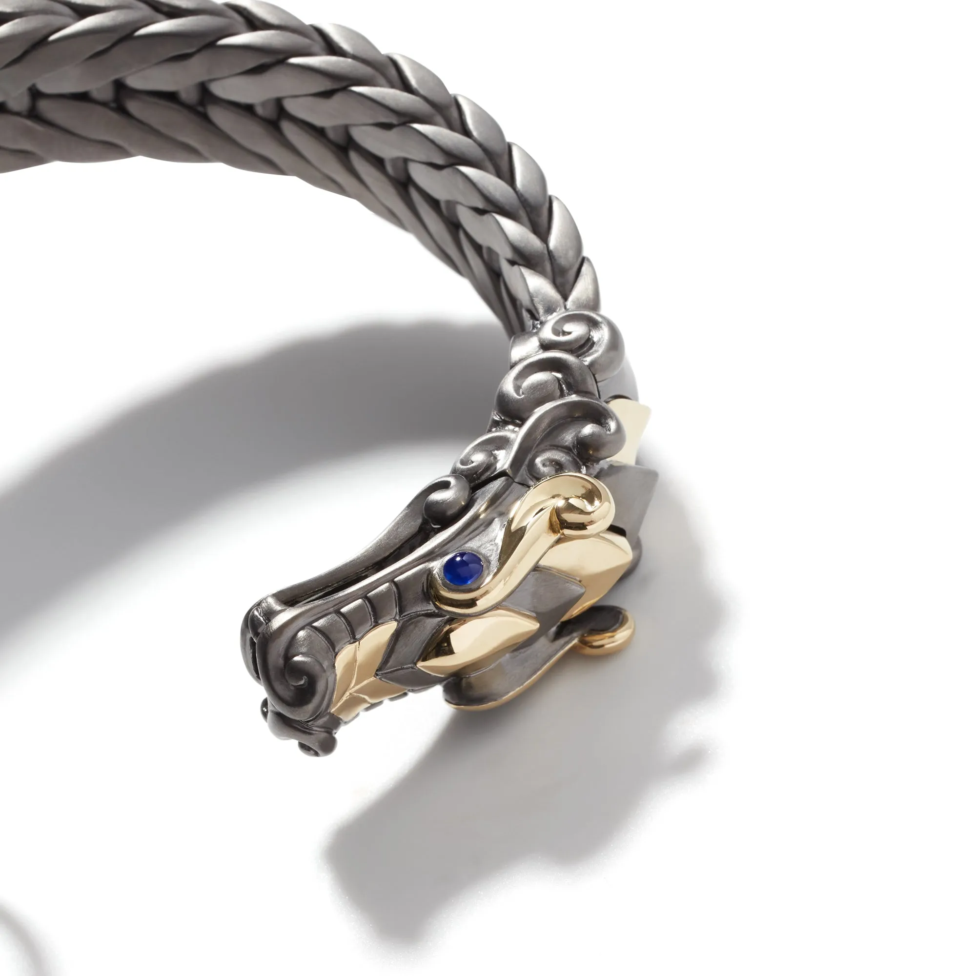 Naga Bracelet, Dark Silver, Gold, 16MM|BMZS60142BRDBSP sold by John Hardy product image thumbnail 2