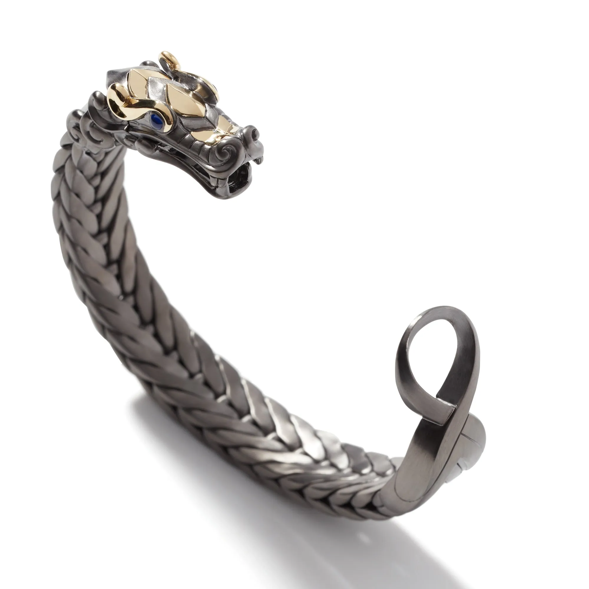 Naga Bracelet, Dark Silver, Gold, 16MM|BMZS60142BRDBSP sold by John Hardy product image thumbnail 3