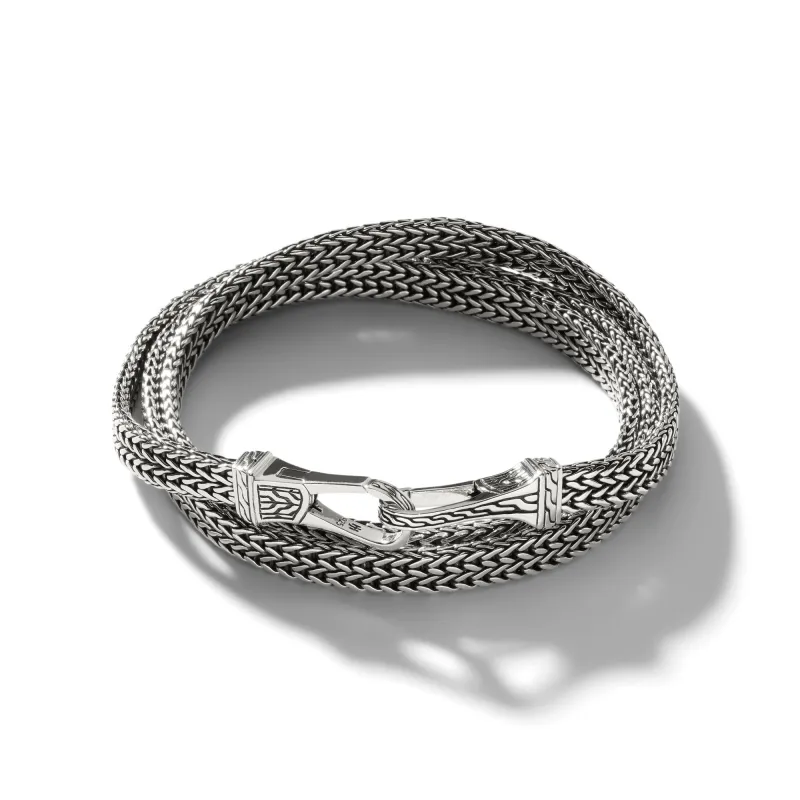 Rata Chain 6MM Triple Wrap Bracelet|BU900690 sold by John Hardy