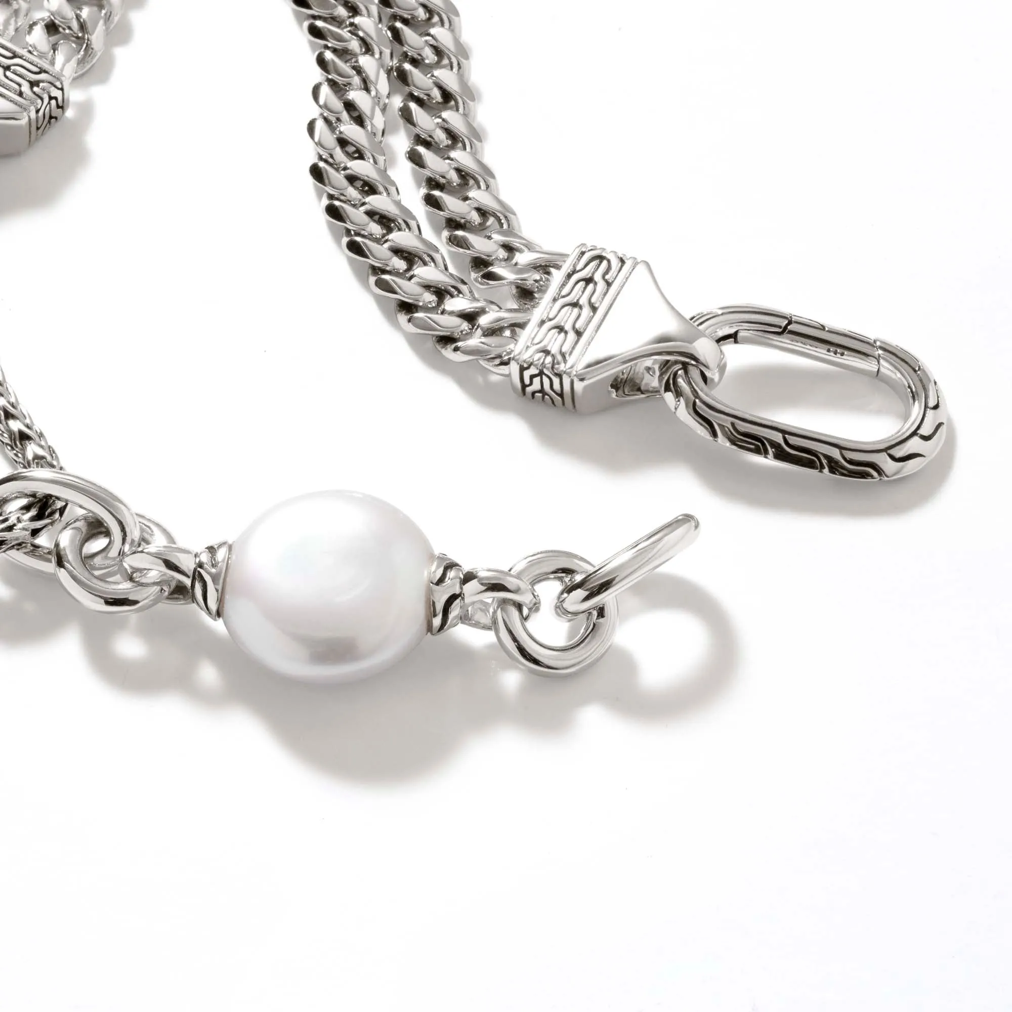 Pearl Chain Link Bracelet, Sterling Silver|BU900802 sold by John Hardy product image thumbnail 2