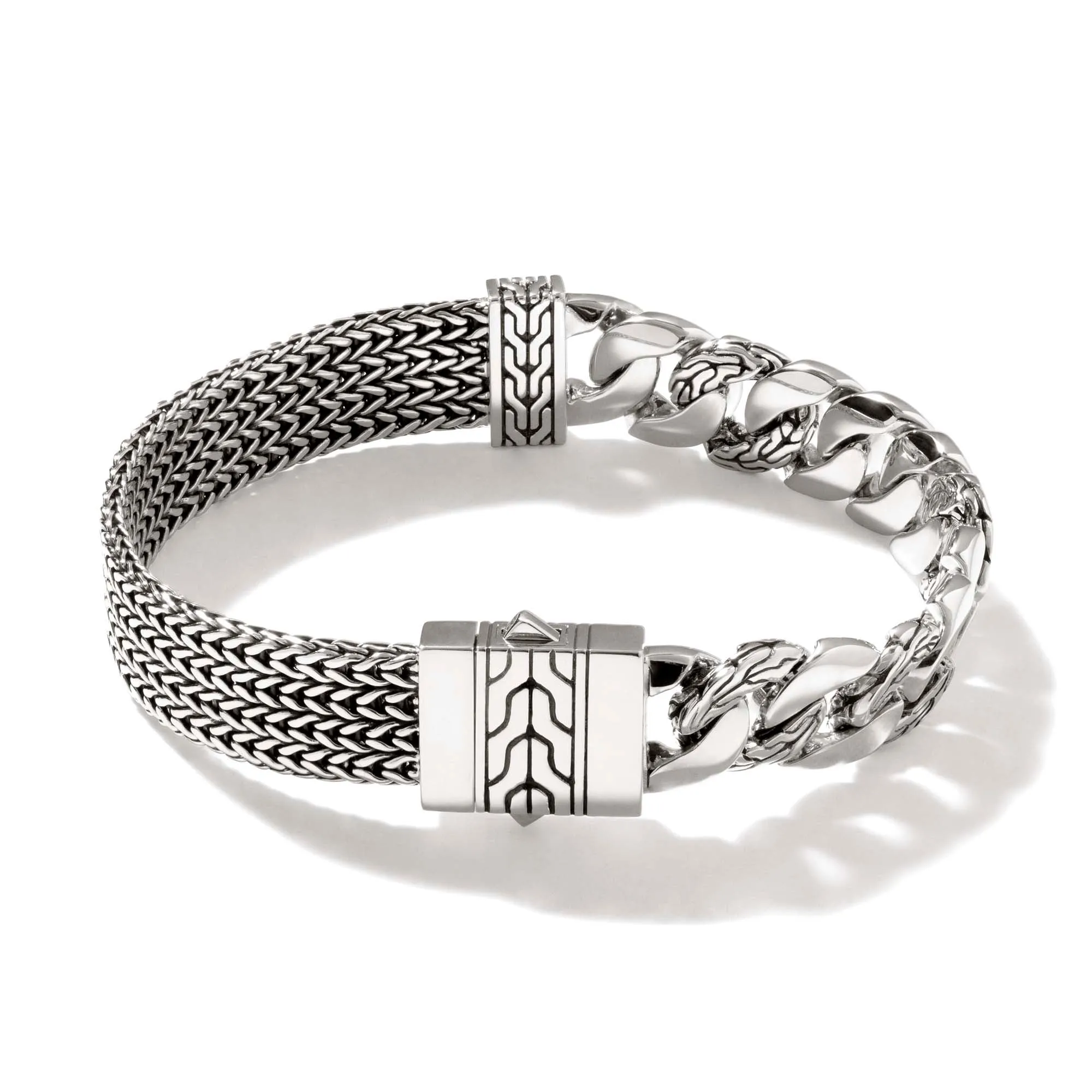Rata Curb Chain Bracelet, Sterling Silver|BU900804 sold by John Hardy product image thumbnail 5