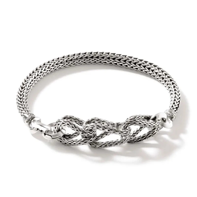 Surf Bracelet, Sterling Silver, 5MM|BU900934 made by John Hardy