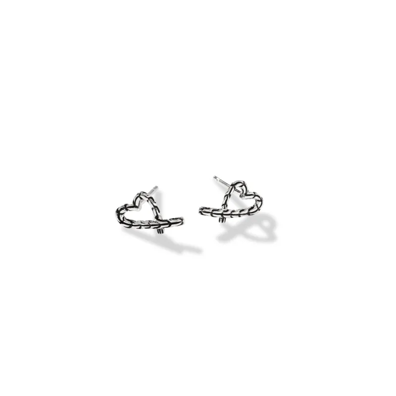 Manah Stud Earrings, Sterling Silver|EB900277 sold by John Hardy