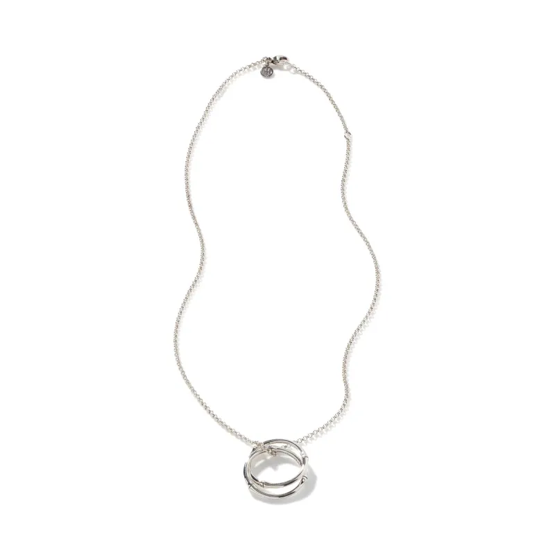 Bamboo Pendant Necklace, Sterling Silver|NB5635 sold by John Hardy