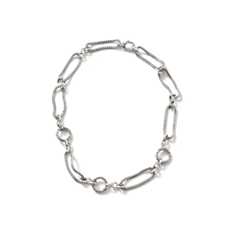 Soft Chain Link Necklace, Sterling Silver|NB900773 sold by John Hardy
