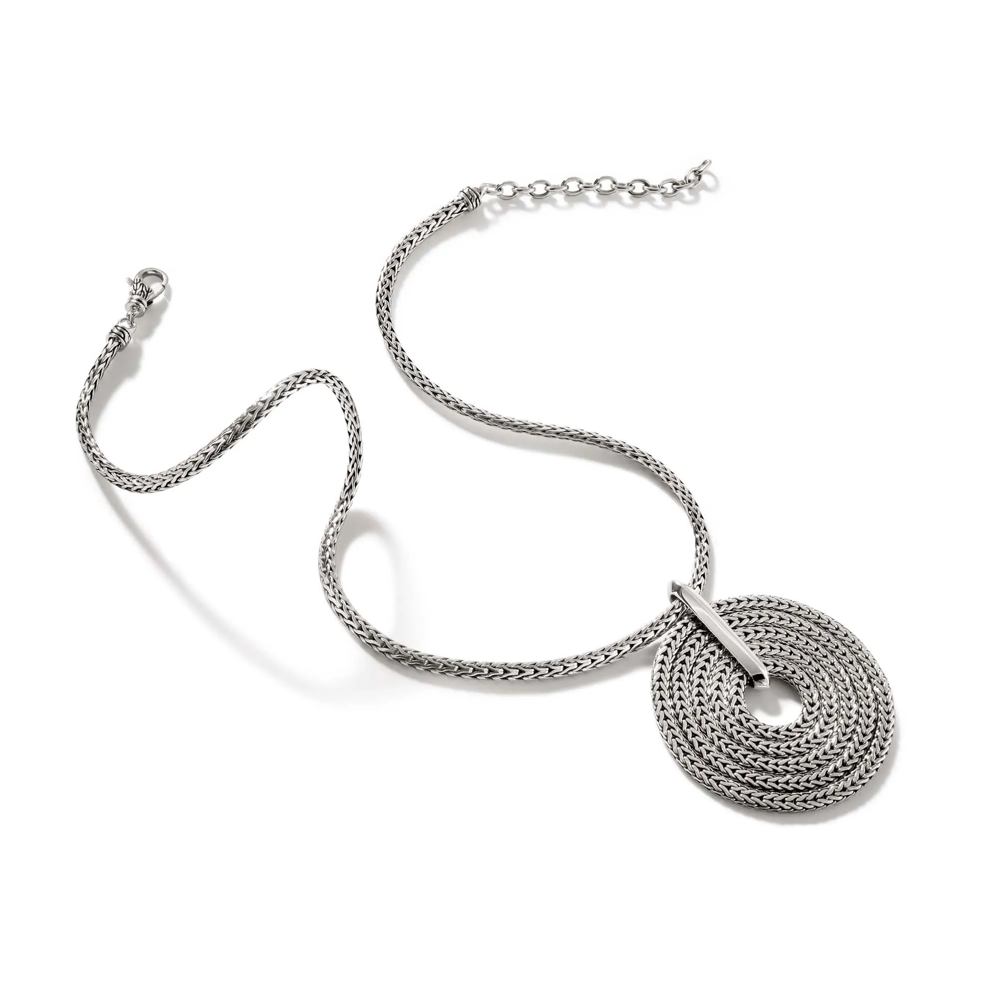 Rata Chain Pendant Necklace, Sterling Silver|NB900970 sold by John Hardy product image thumbnail 4