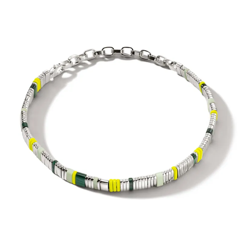 Colorblock Choker, Silver|NBS9010511YLMHLMS sold by John Hardy