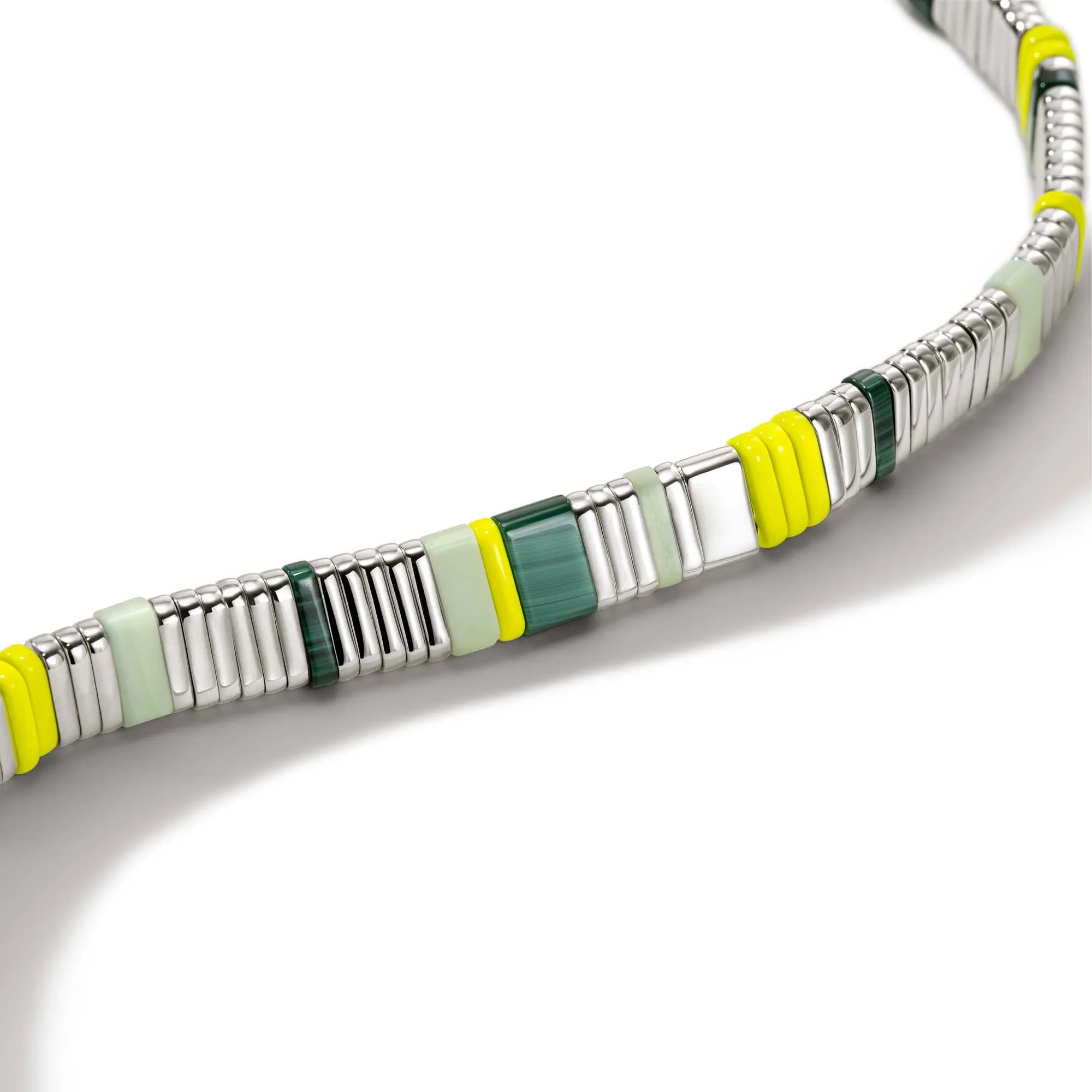 Colorblock Choker, Silver|NBS9010511YLMHLMS sold by John Hardy product image thumbnail 2