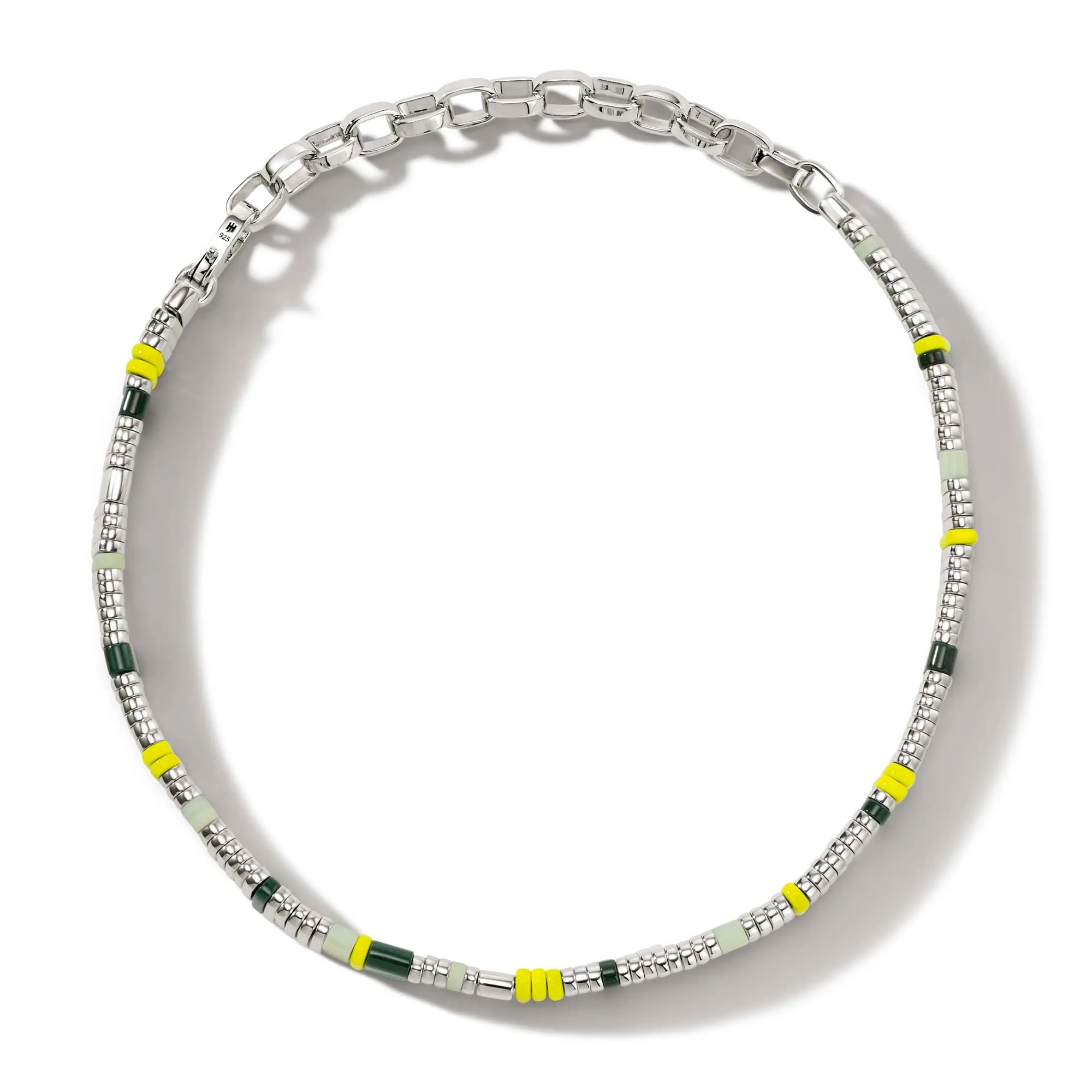 Colorblock Choker, Silver|NBS9010511YLMHLMS sold by John Hardy product image thumbnail 4