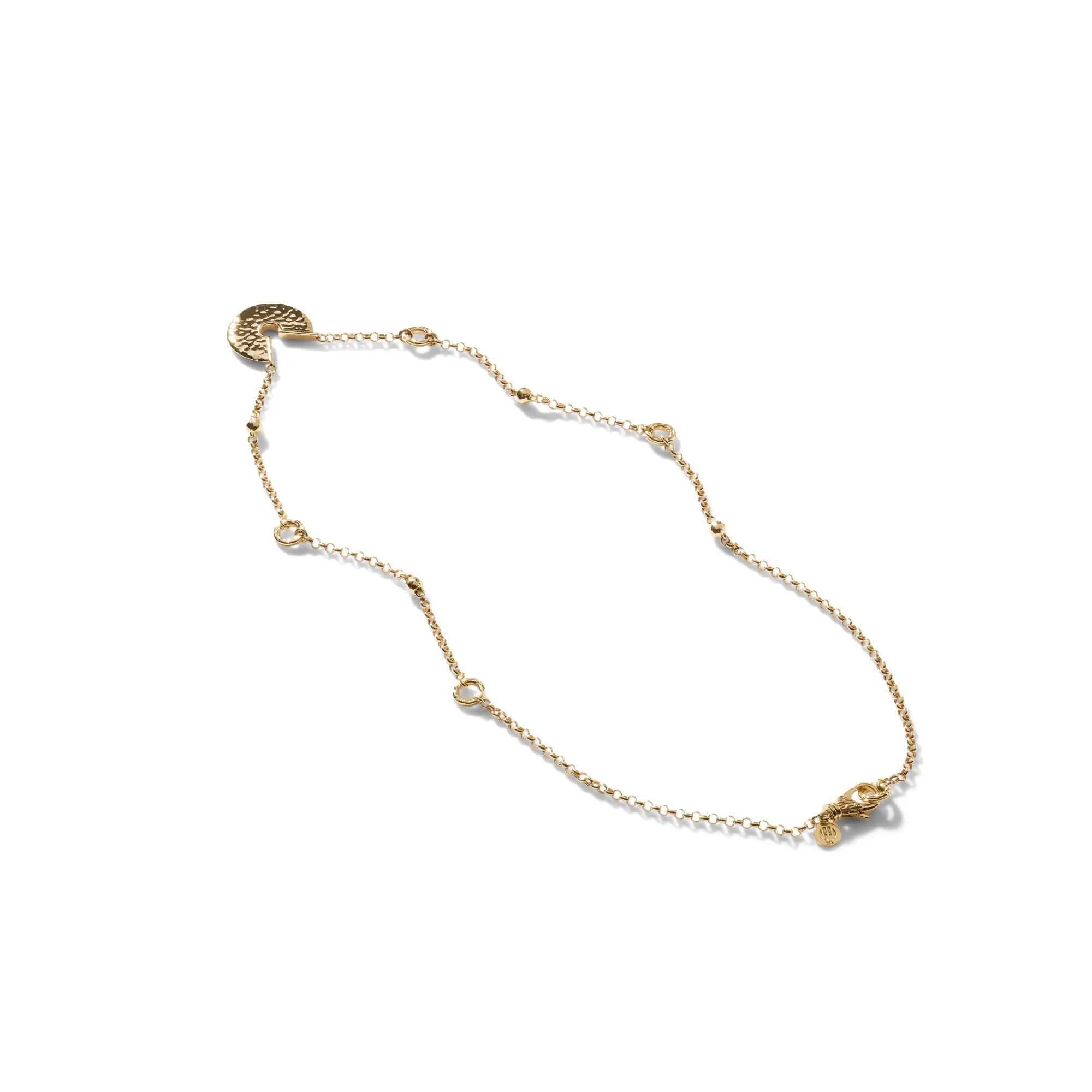 Carved Chain Pendant Necklace, Gold|NG900667 sold by John Hardy product image thumbnail 5