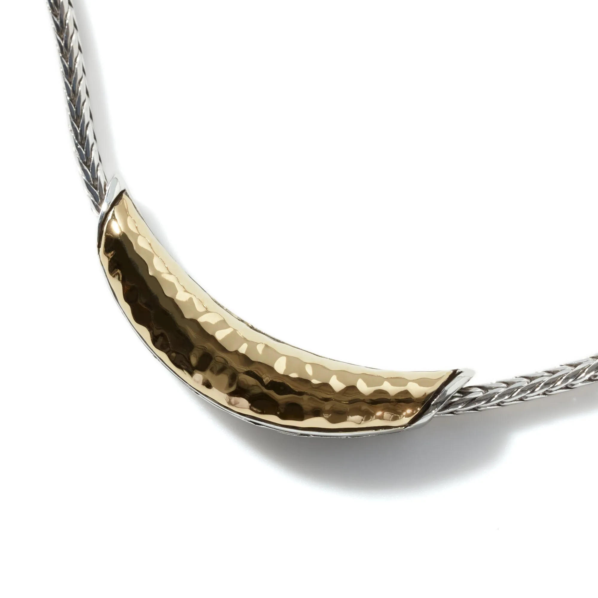 Palu Crescent Necklace, Sterling Silver, Gold|NZ90040 sold by John Hardy product image thumbnail 2