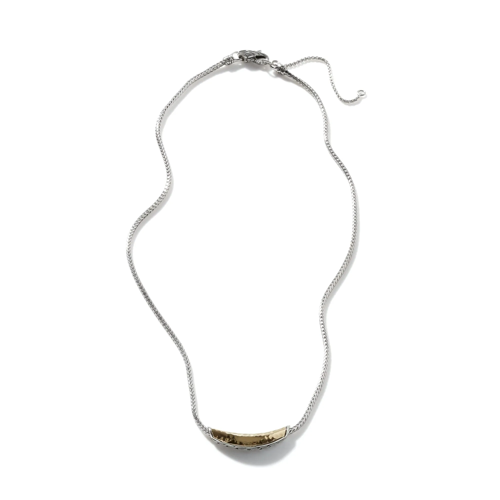 Palu Crescent Necklace, Sterling Silver, Gold|NZ90040 sold by John Hardy