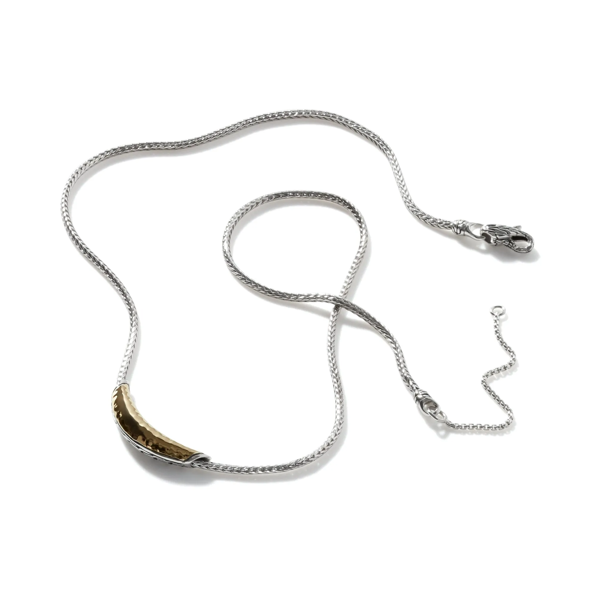 Palu Crescent Necklace, Sterling Silver, Gold|NZ90040 sold by John Hardy product image thumbnail 3