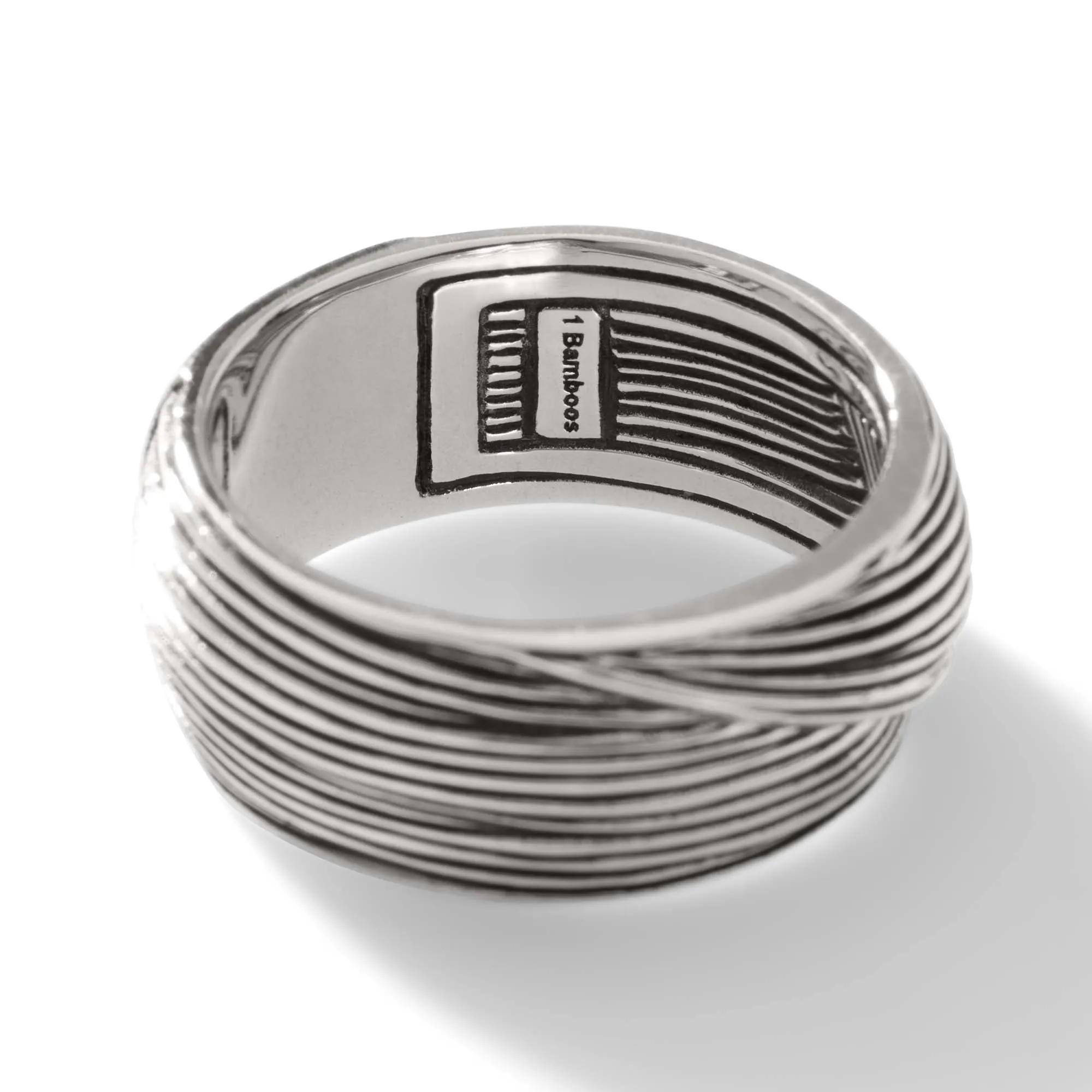 Bamboo Band Ring, Sterling Silver|RB50078 sold by John Hardy product image thumbnail 2