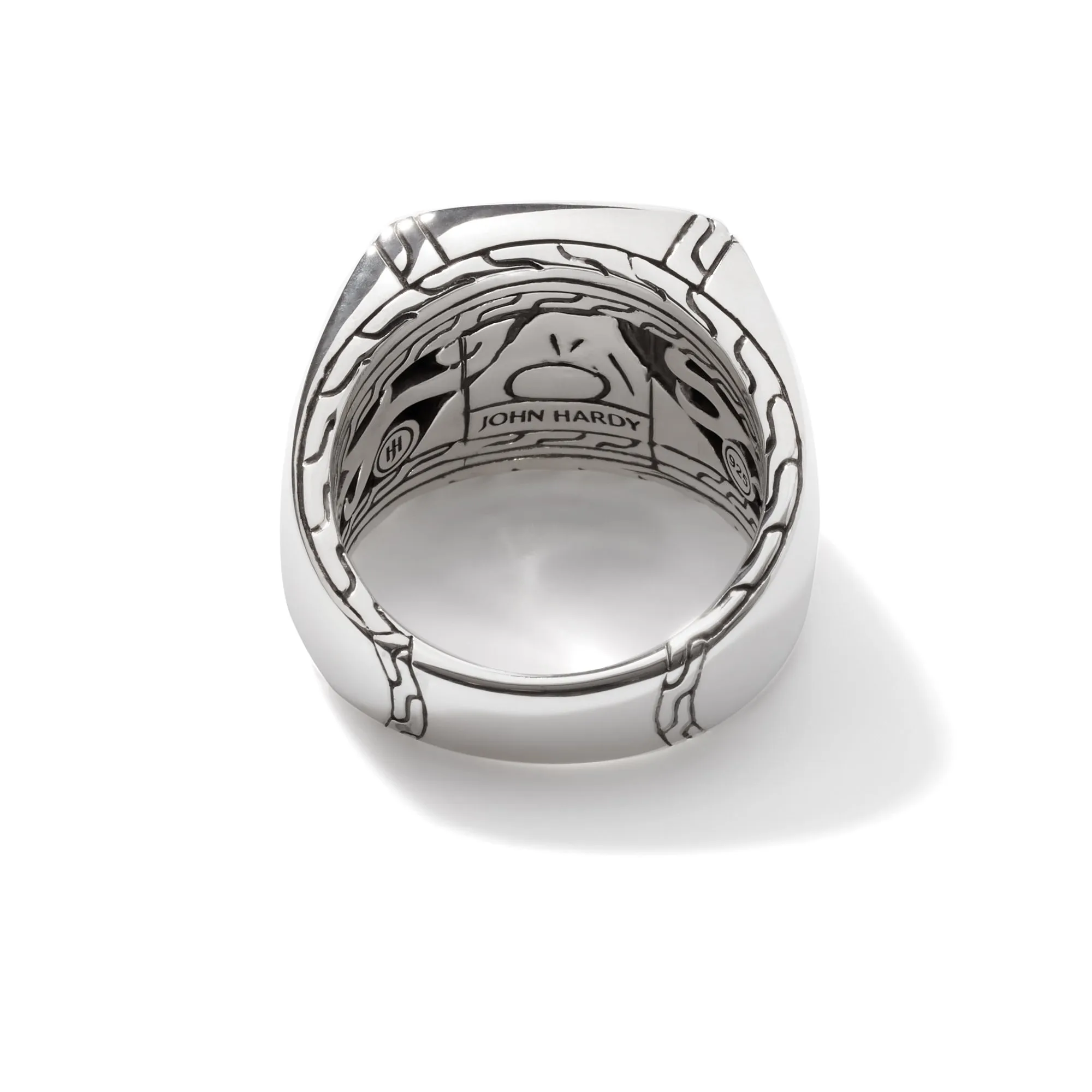 Carved Signet Ring, Sterling Silver|RBS996691BJ sold by John Hardy product image thumbnail 4