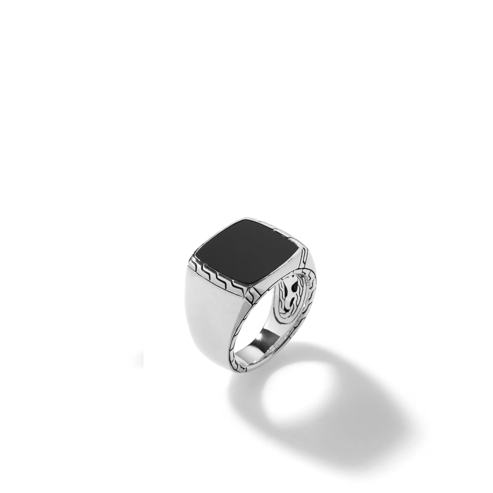 Carved Signet Ring, Sterling Silver|RBS996691BJ sold by John Hardy product image thumbnail 3