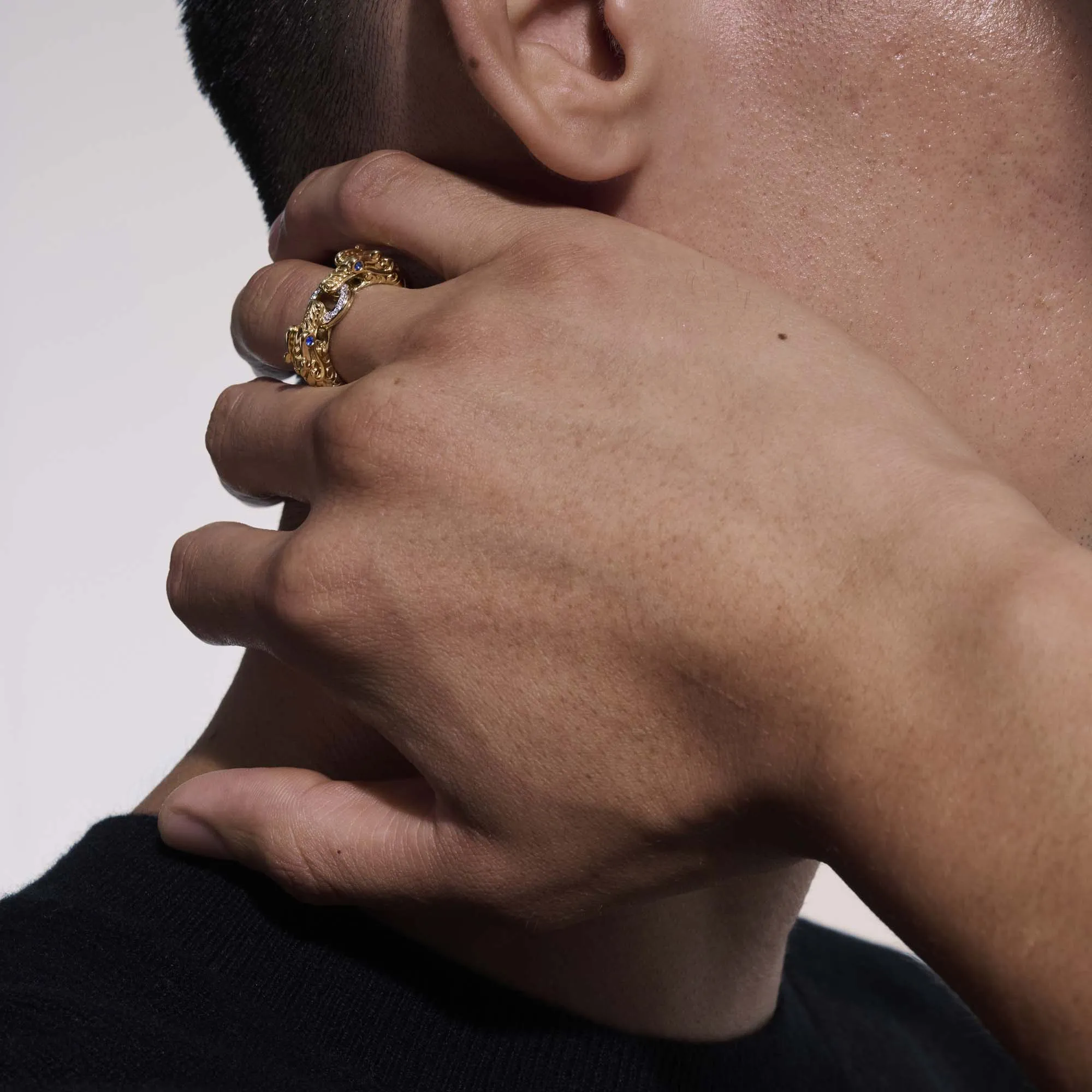 Naga Ring, Gold, Diamonds|RGX601602BSPDI sold by John Hardy product image thumbnail 5