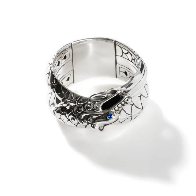 Naga Ring, Sterling Silver|RMS60222BSP sold by John Hardy