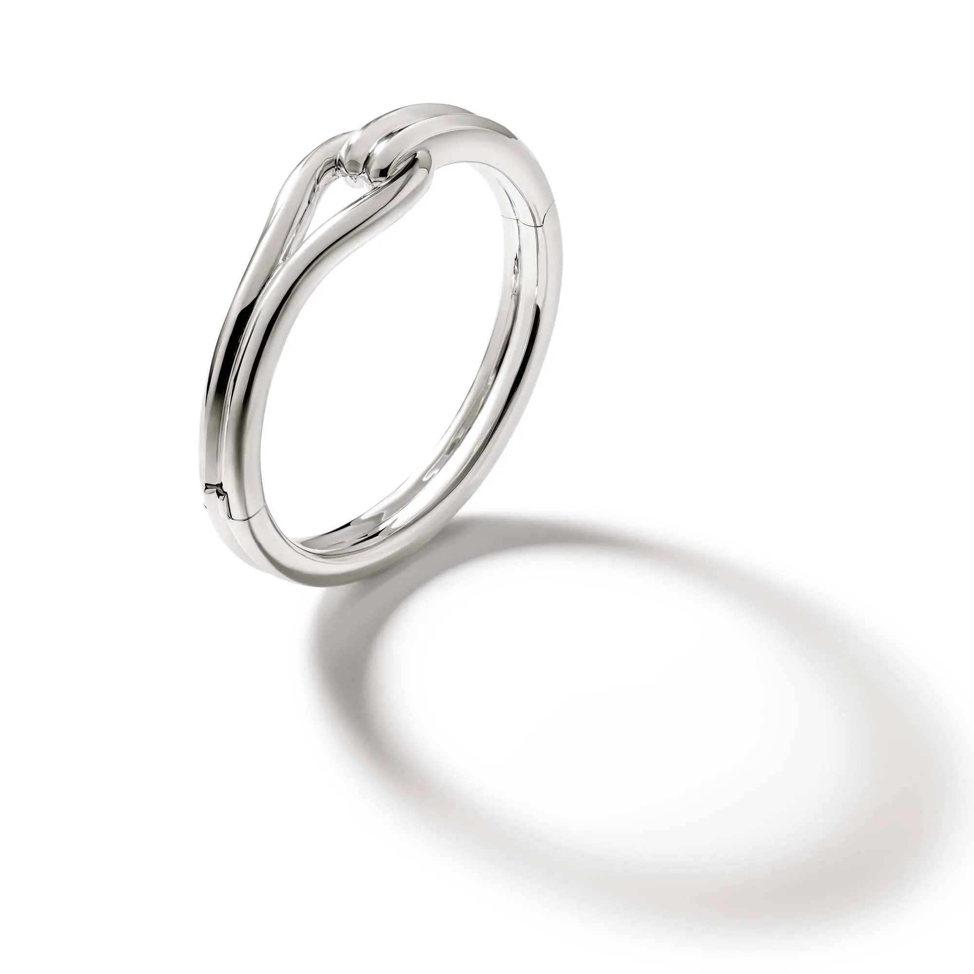 Surf Hinged Bangle, Sterling Silver, Wide|BB901085 sold by John Hardy product image thumbnail 3