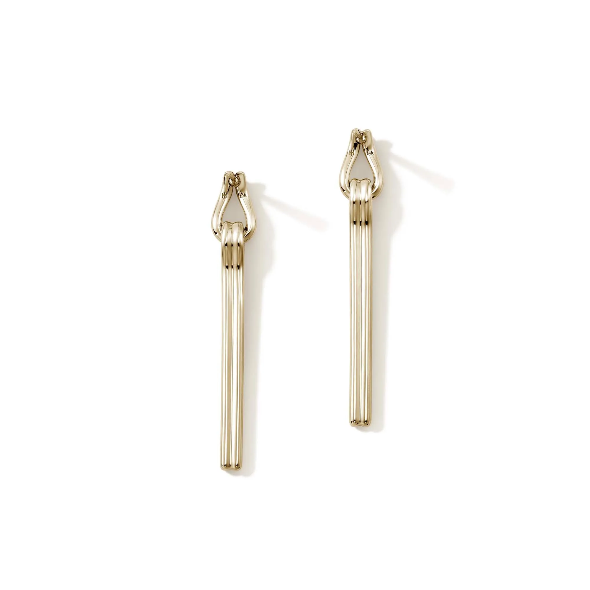 Surf Drop Earrings, Gold|EGG901078 sold by John Hardy product image thumbnail 4