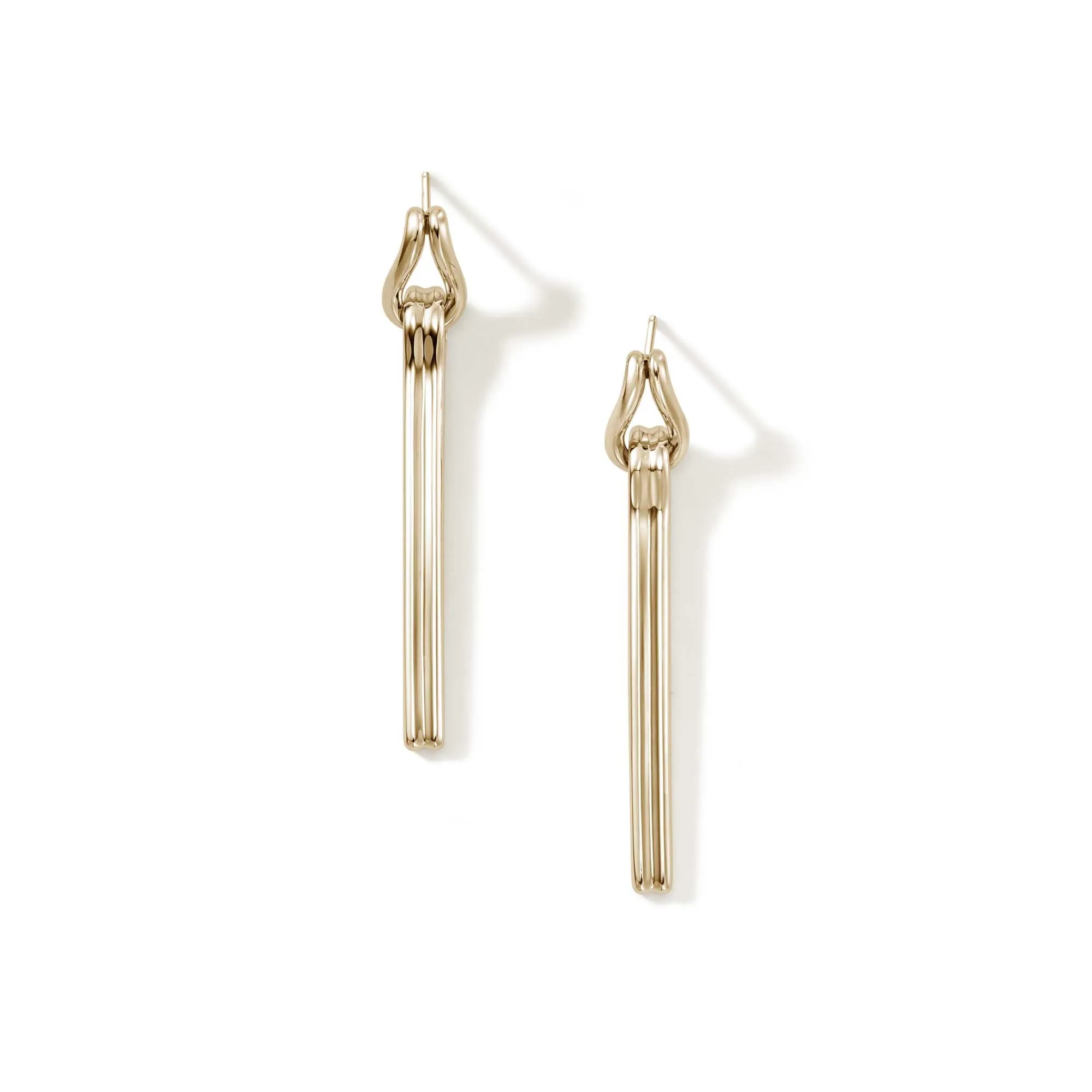 Surf Drop Earrings, Gold|EGG901078 sold by John Hardy