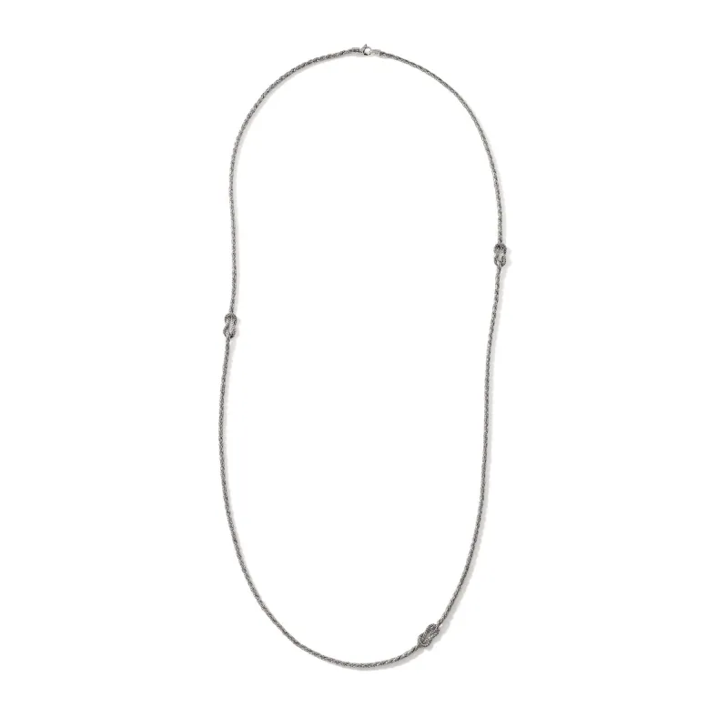 Love Knot Necklace, Sterling Silver, 2.5MM|NB901059 sold by John Hardy