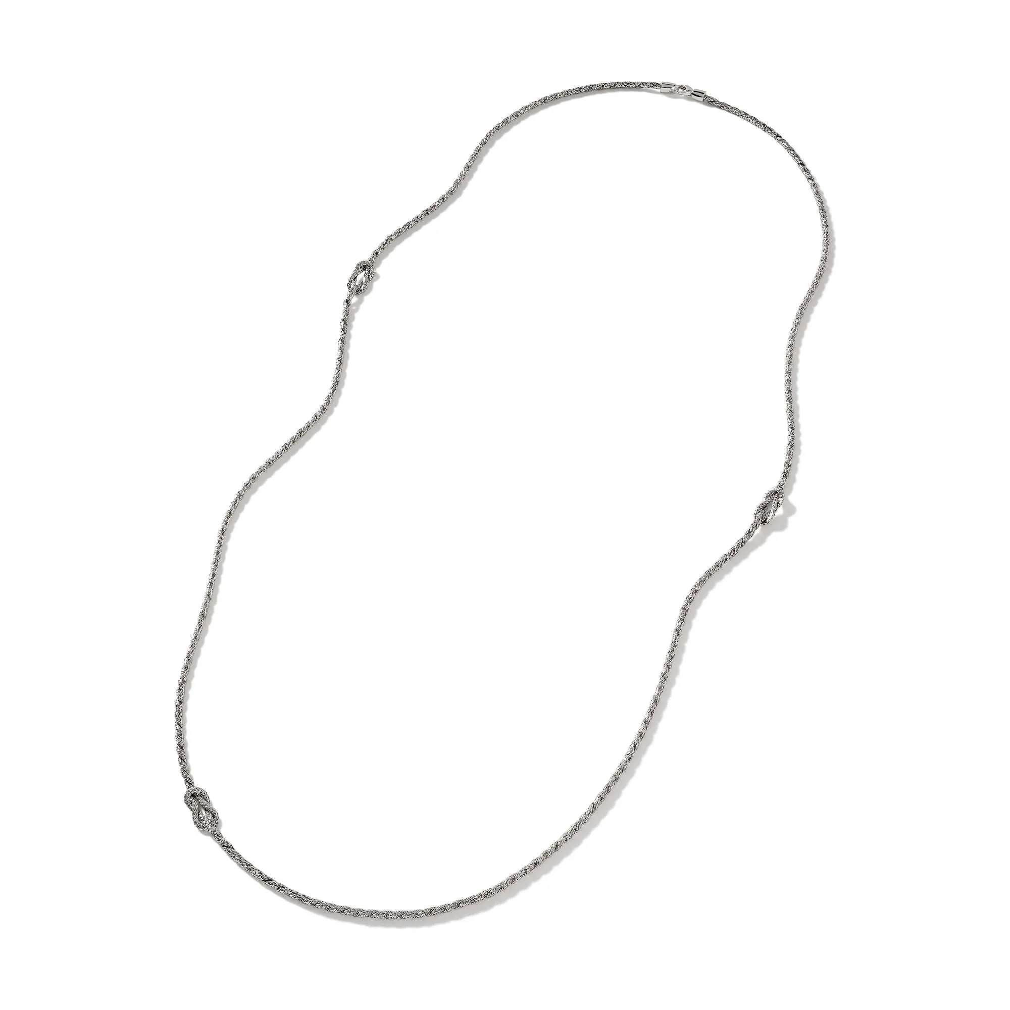 Love Knot Necklace, Sterling Silver, 2.5MM|NB901059 sold by John Hardy product image thumbnail 5