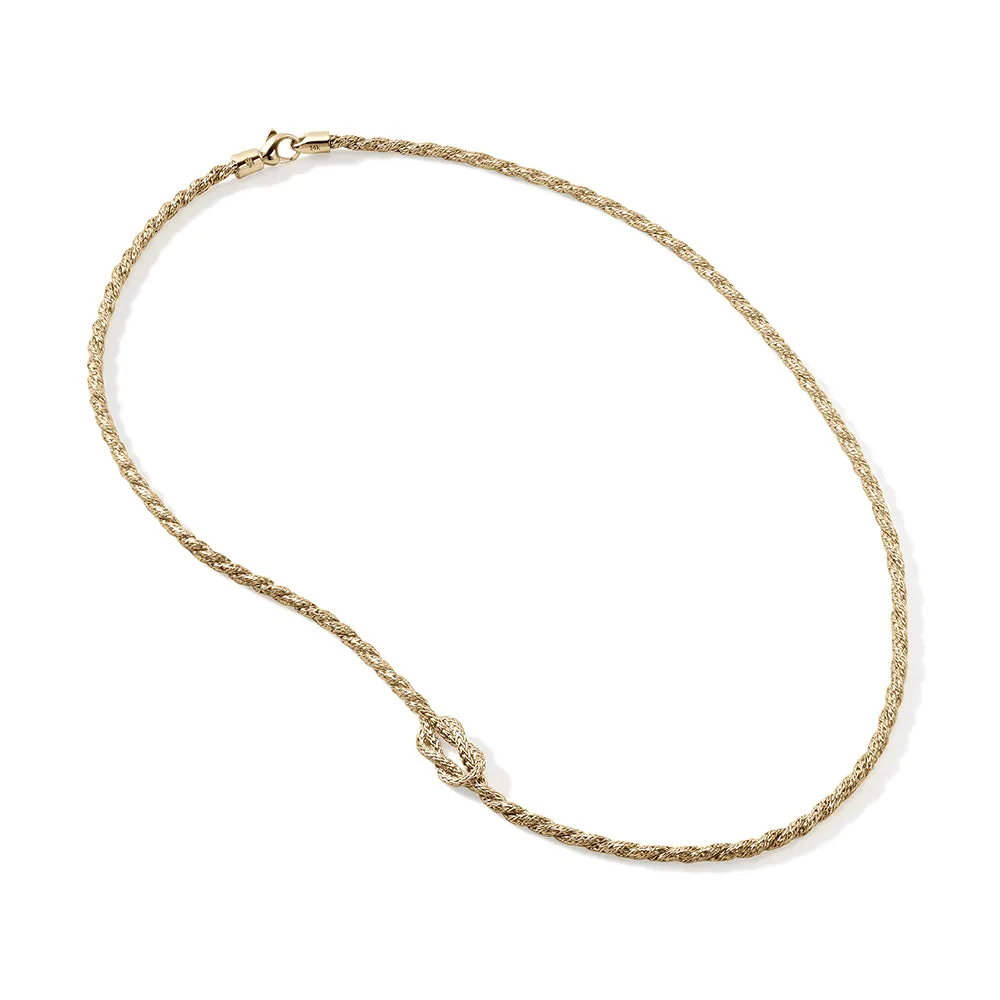 Love Knot Necklace, Gold, 1.8MM|NGG901143 sold by John Hardy product image thumbnail 3