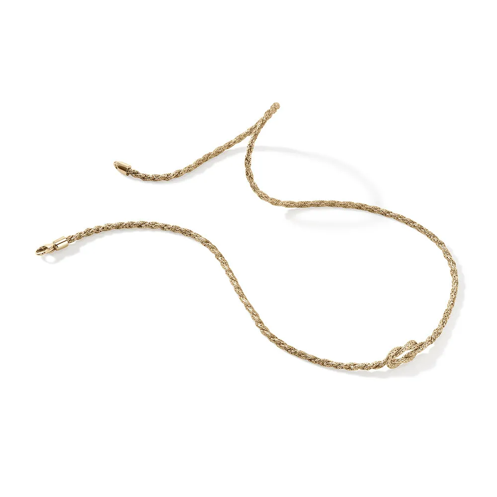 Love Knot Necklace, Gold, 1.8MM|NGG901143 sold by John Hardy product image thumbnail 4