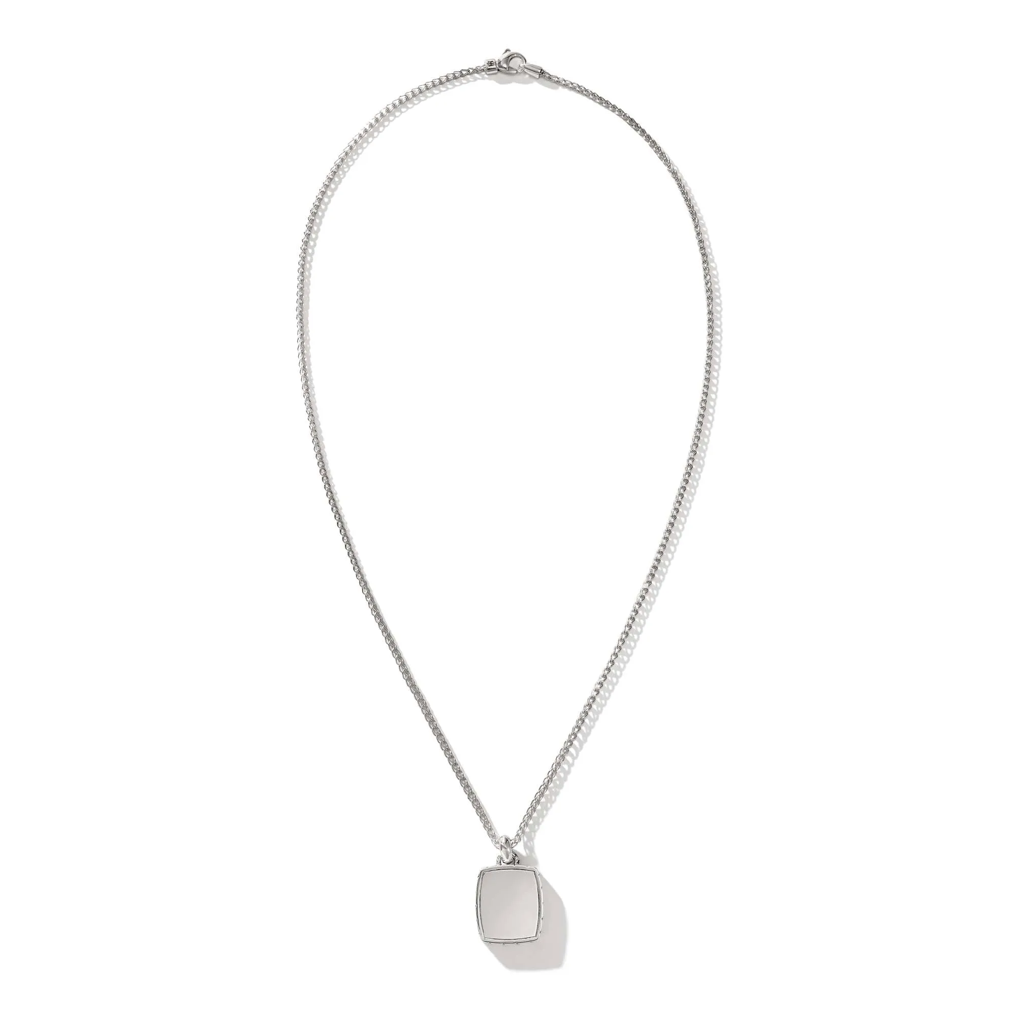 Tag Pendant Necklace, Sterling Silver, 1.7MM|NM901080 sold by John Hardy product image thumbnail 4