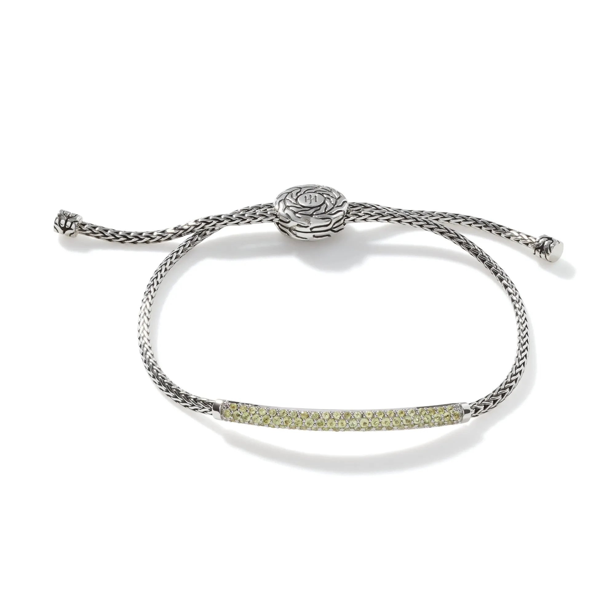 Classic Chain Pull Through Pavé Station Bracelet|BBS901194PE sold by John Hardy