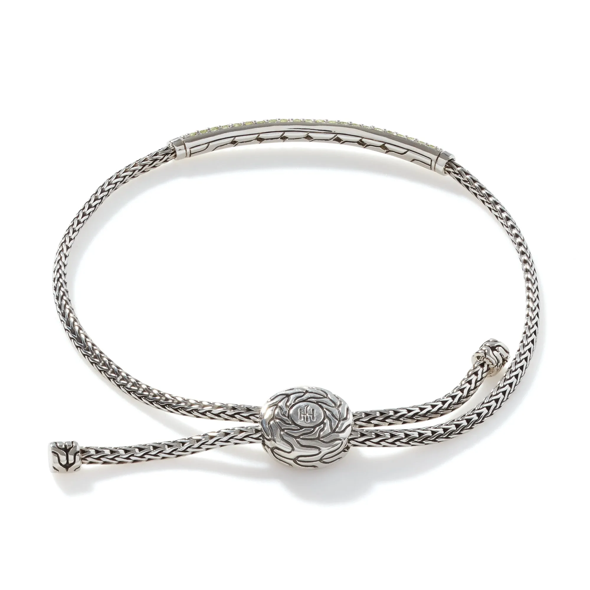 Classic Chain Pull Through Pavé Station Bracelet|BBS901194PE sold by John Hardy product image thumbnail 4