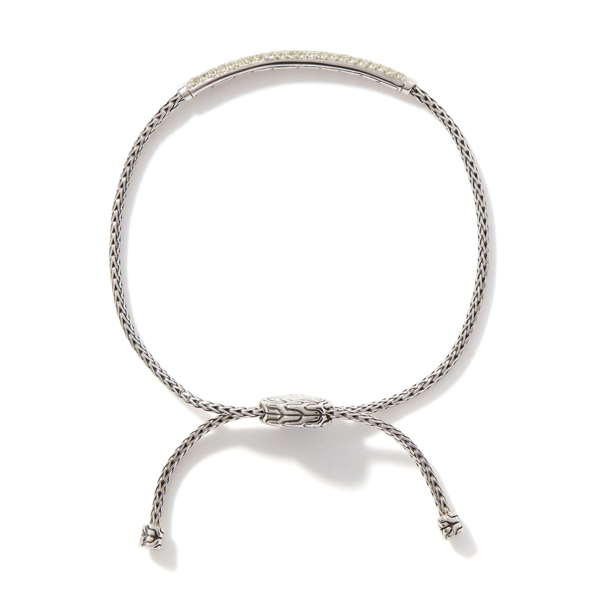 Classic Chain Pull Through Pavé Station Bracelet|BBS901194PE sold by John Hardy product image thumbnail 5